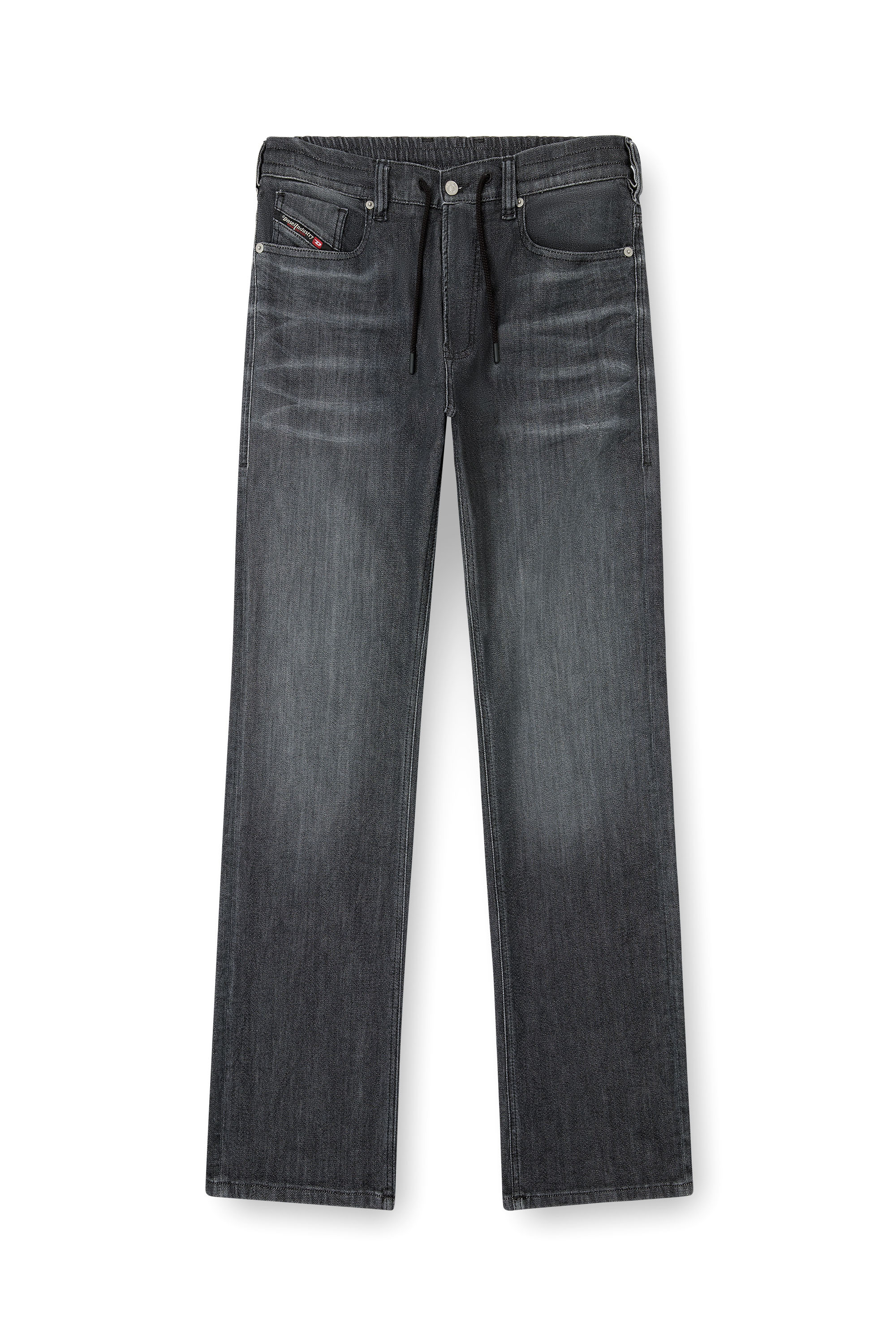 Diesel - Relaxed 2080 D-Reel Joggjeans&reg; 09M66 Homme, Noir/Gris fonc&eacute; - Image 4