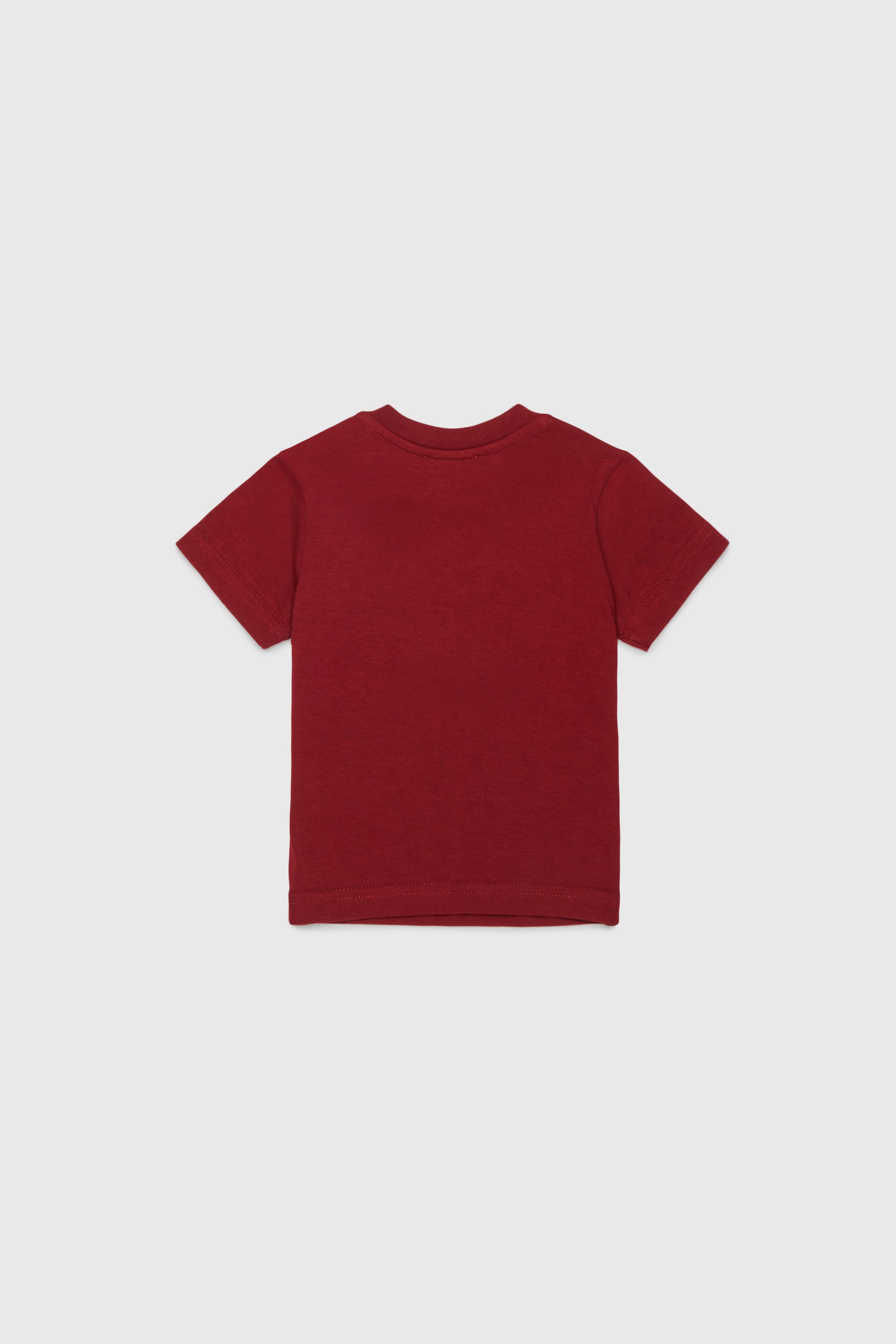 Diesel - TIELB, T-shirt en coton avec imprim&eacute; Oval D Homme in Rouge - 2