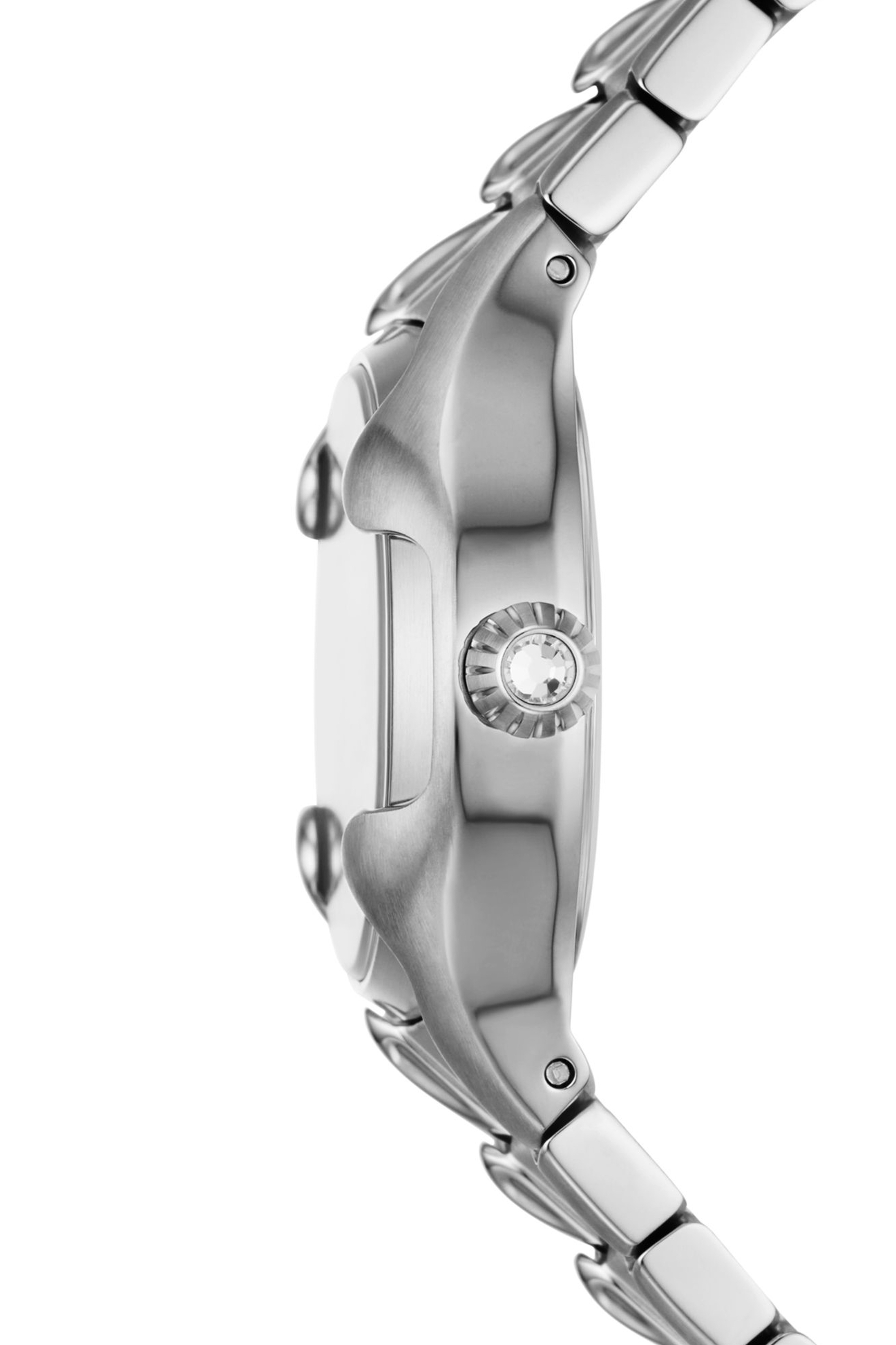 Diesel - DZ5605, Woman Vert three-hand stainless steel watch in Silver - Image 3