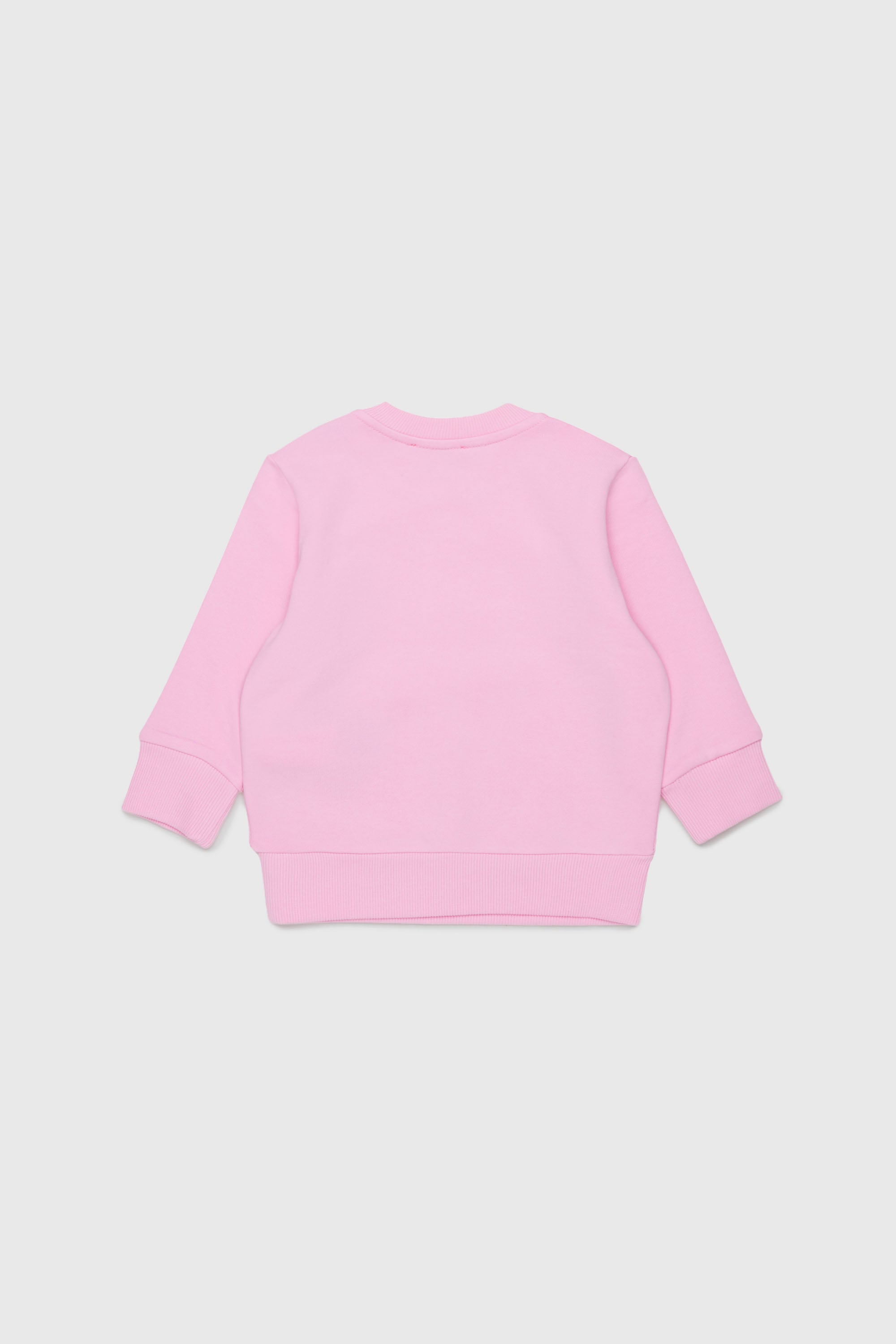 Diesel - SDSELB, Sweat-shirt en coton avec logo imprim&eacute; Mixte in Rose - 2