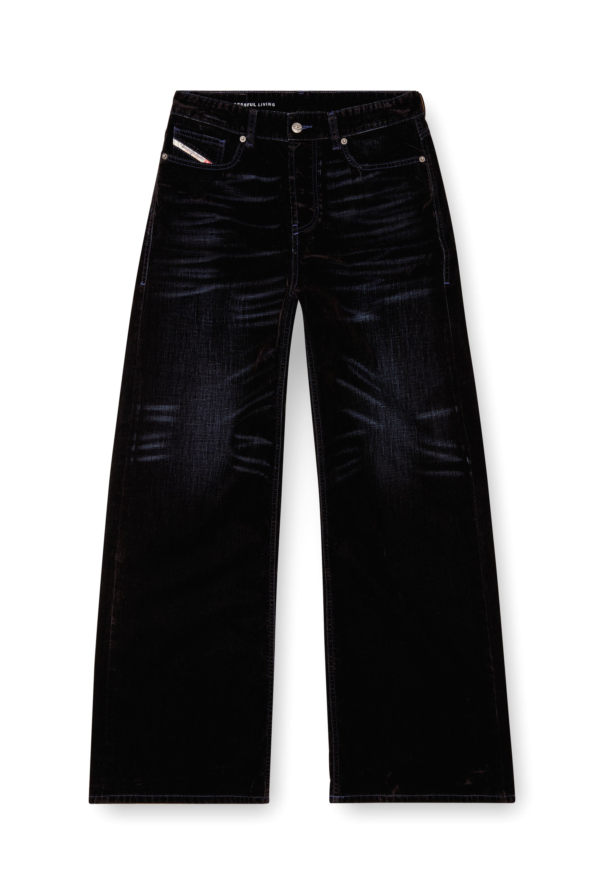 Diesel - Relaxed Jeans 1996 D-Sire 068QY Femme, Bleu Foncé - Image 5