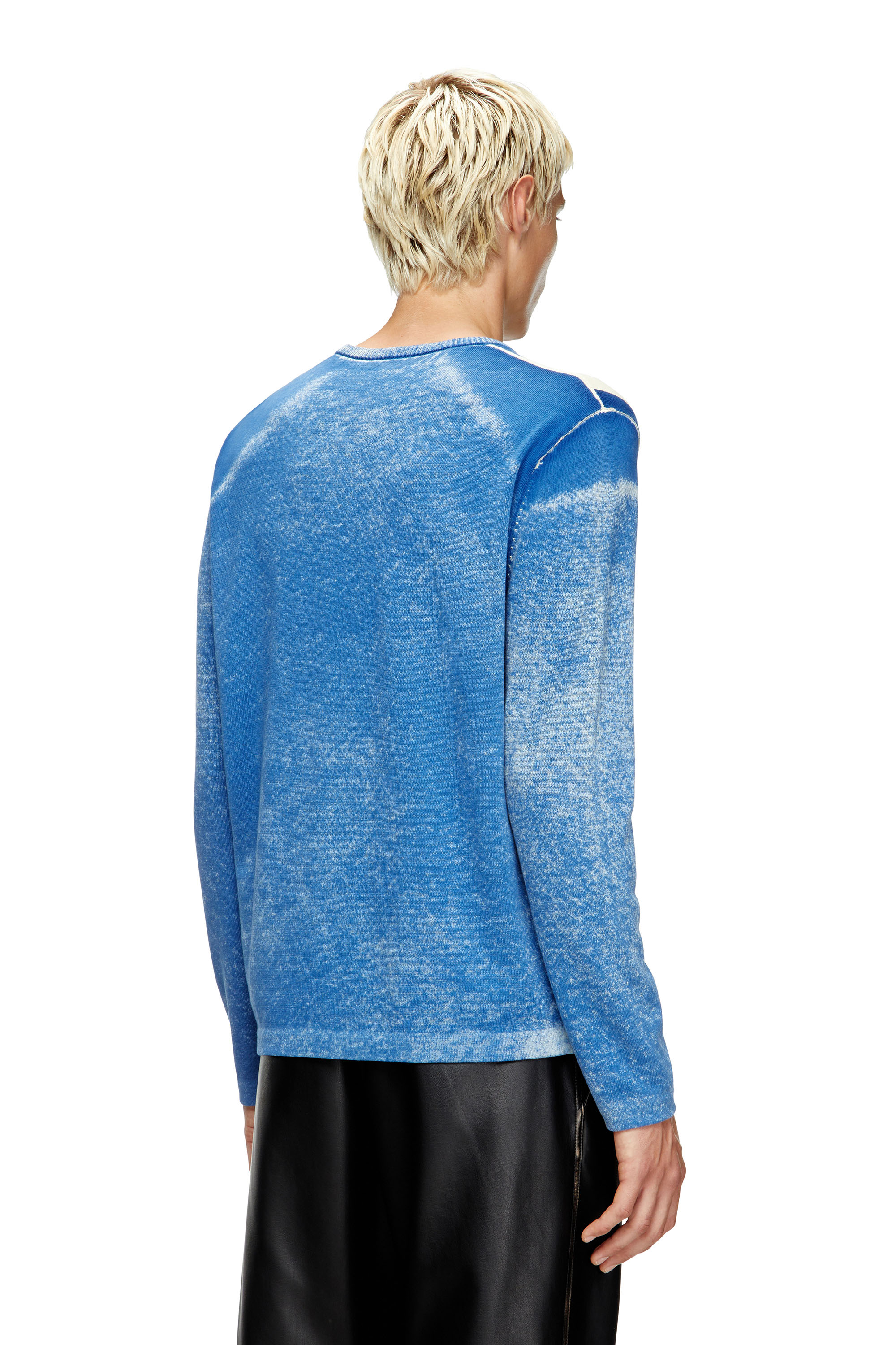 Diesel - K-OLIBA-V, Pull à rayures, imprimé à l'intérieur Mixte in Polychrome - 4