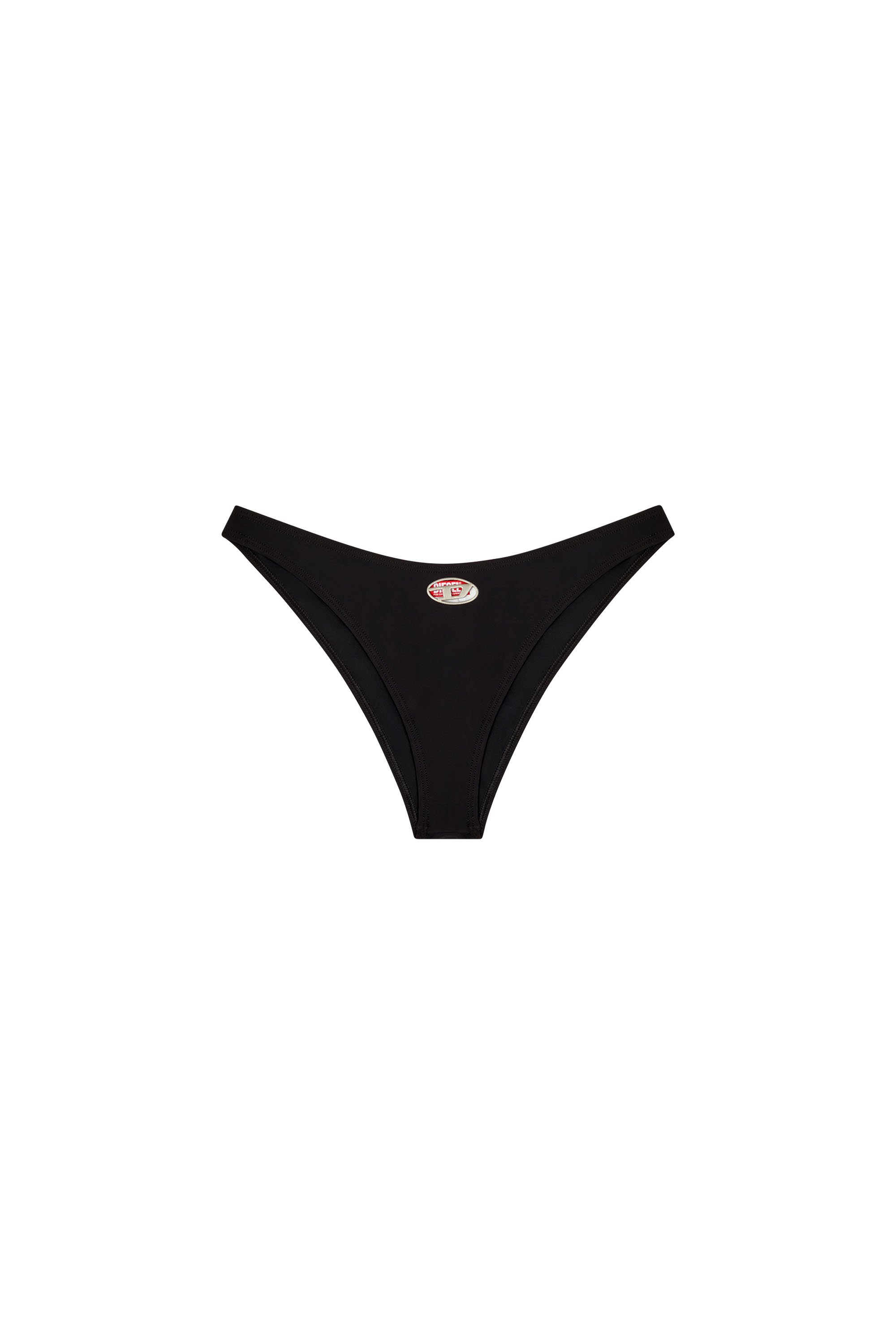 Diesel - BUNCHY-UTLT, Bas de bikini avec logo ajouré Femme in Noir - 4