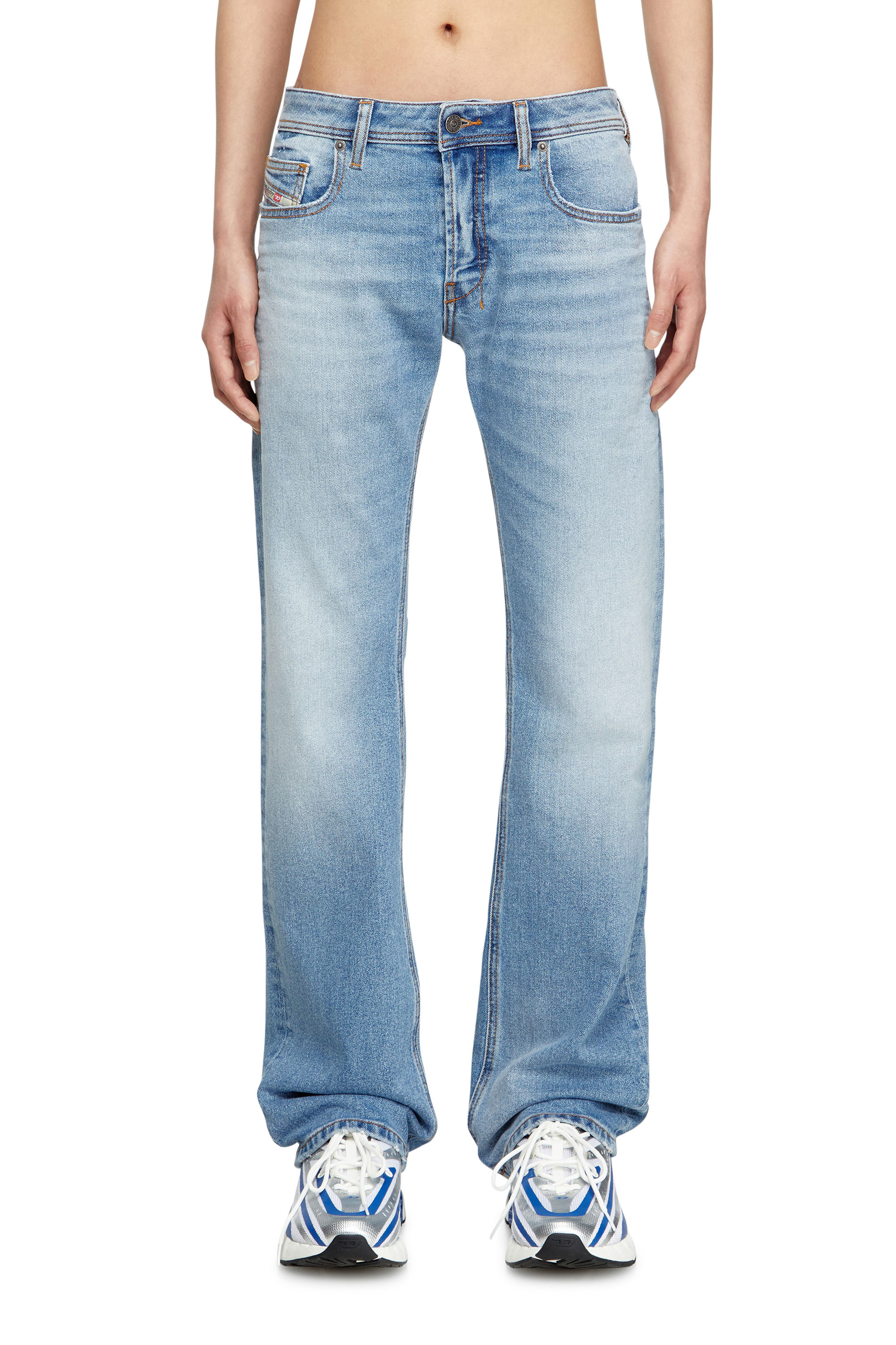 Diesel - Bootcut Jeans 2007 Zatiny 0DBDV Homme, Bleu Clair - Image 3