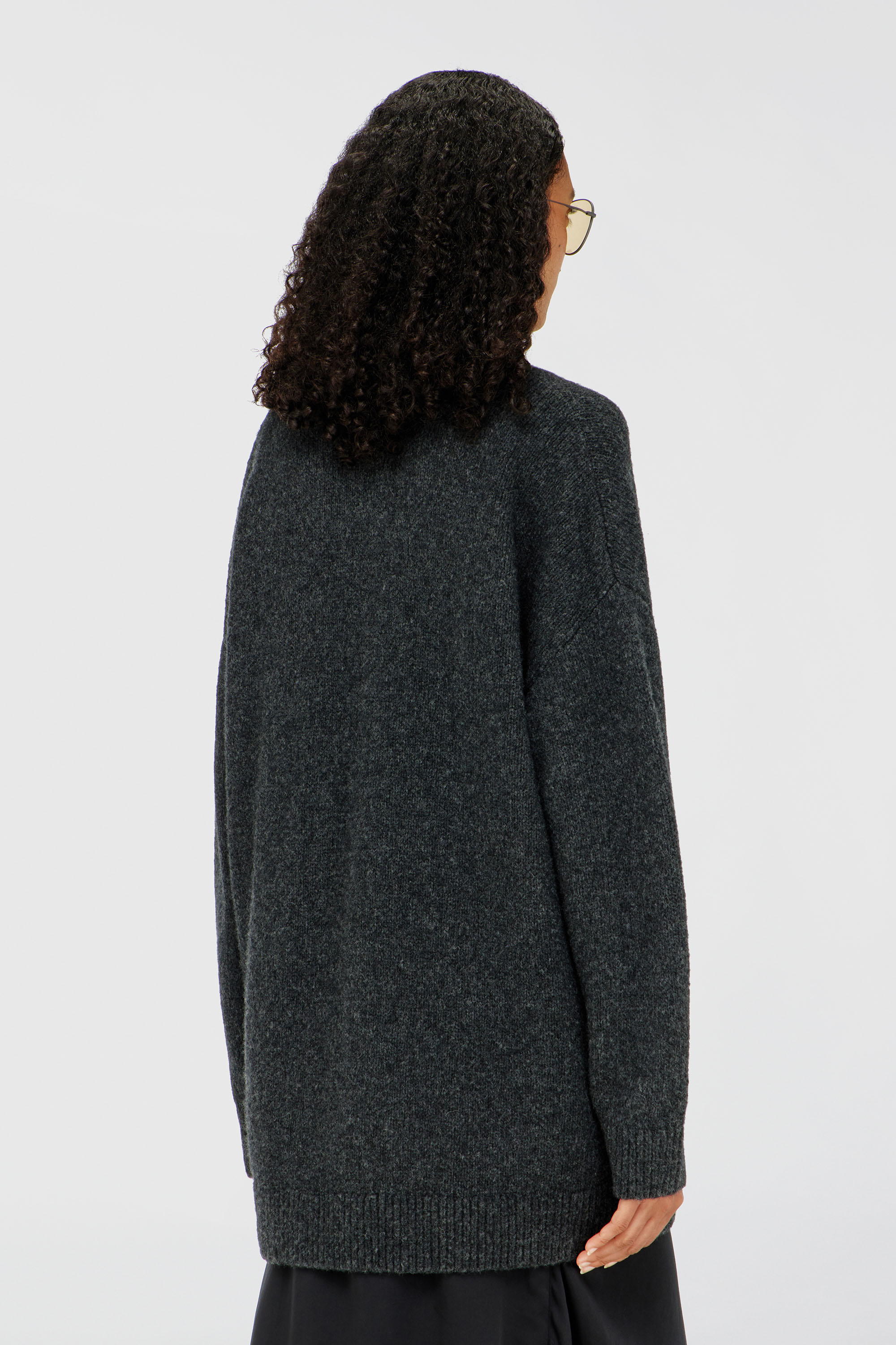Diesel - M-AREELA, Cardigan en m&eacute;lange de laine et d'alpaga Femme in Polychrome - 4