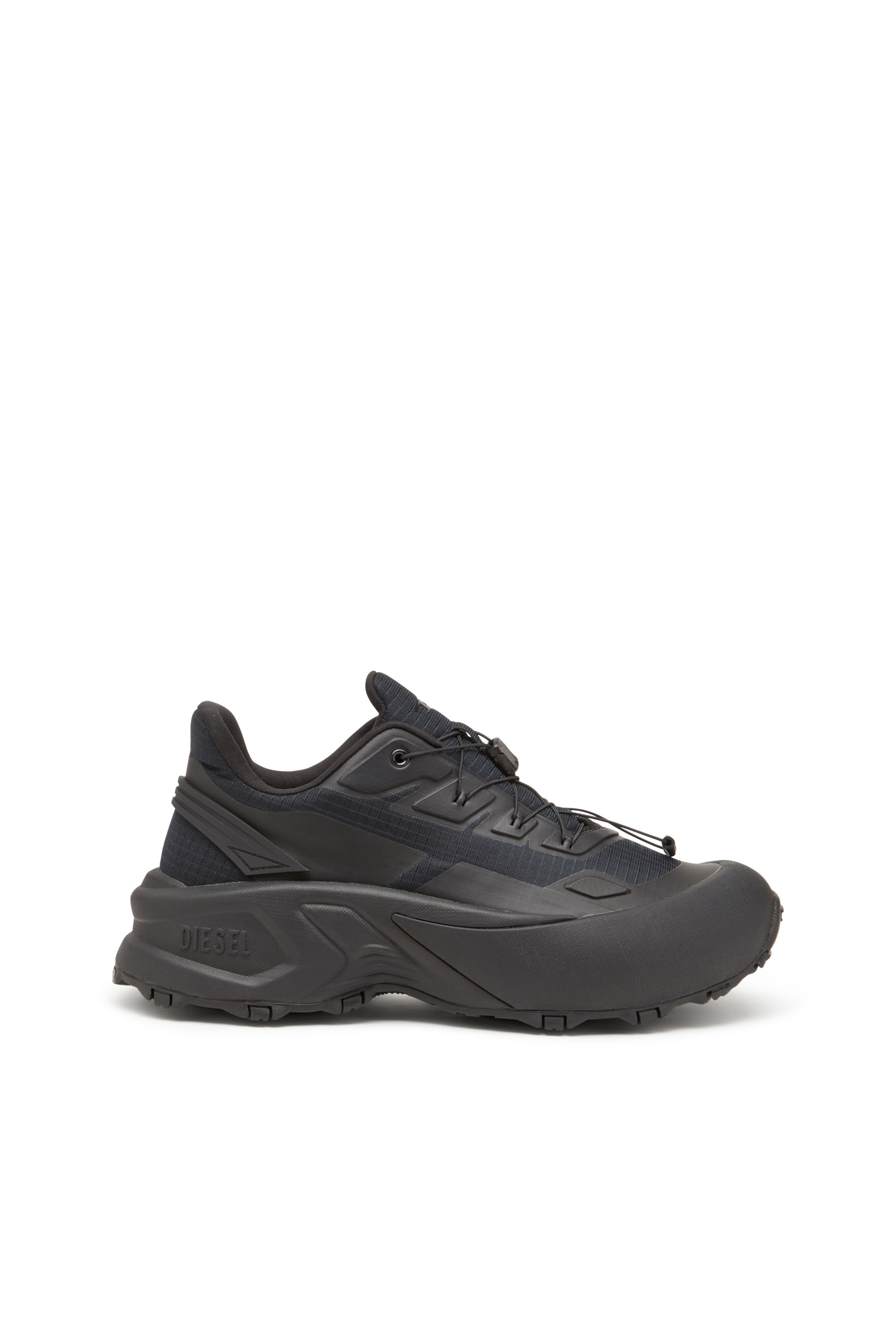 Diesel - D-CAGE RUNNER, D-Cage Runner-Sneakers en ripstop avec bordure en TPU Homme in Noir - 2