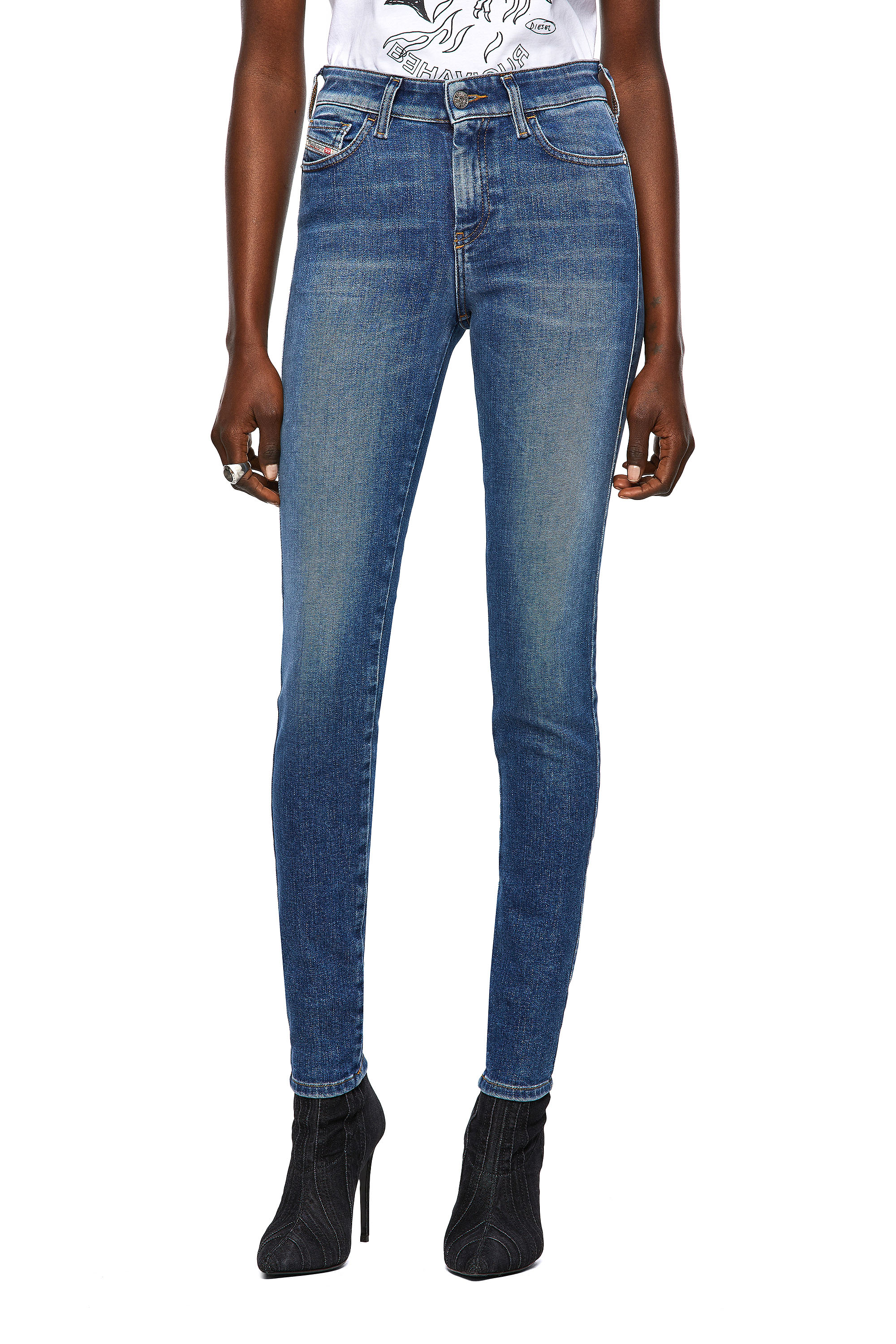 Slandy 009ZW, Bleu moyen - Jeans