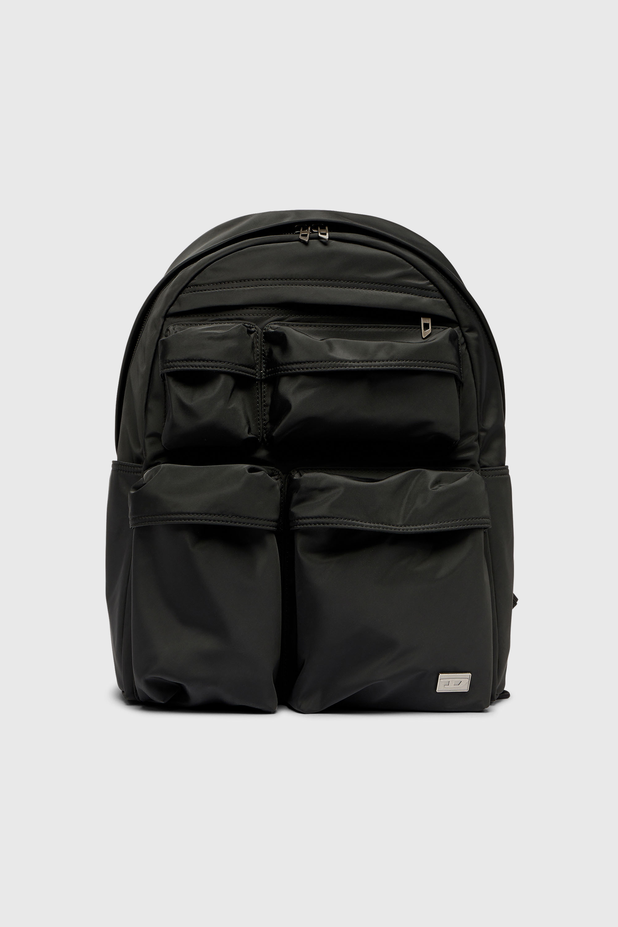 Diesel - MULTI-PKTS BACKPACK X, Multi-Pkts-Sac &agrave; dos multipoches en &eacute;toffe utilitaire Mixte in Noir - 1