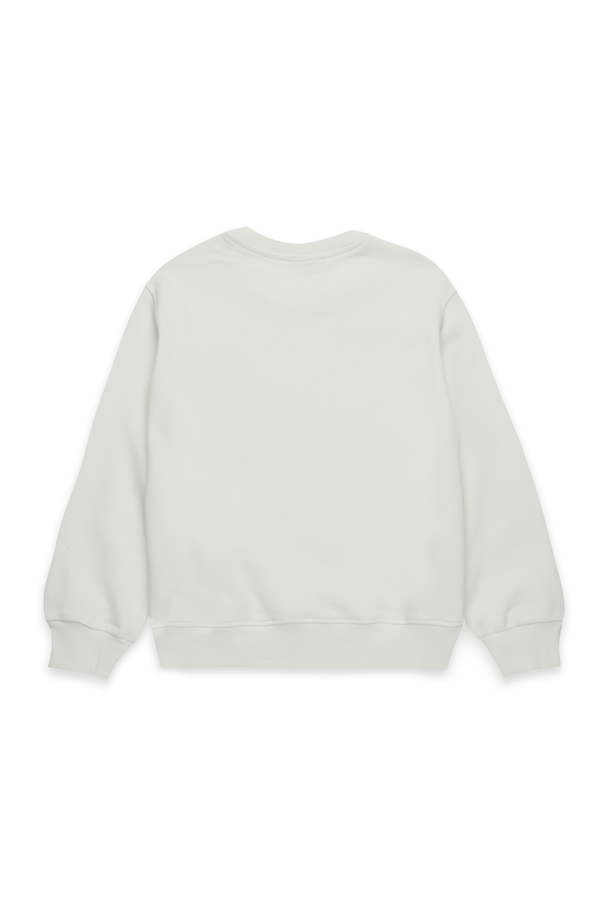 Diesel - SITTIAR, Sweat-shirt avec broderie Oval D Femme in Blanc - 2