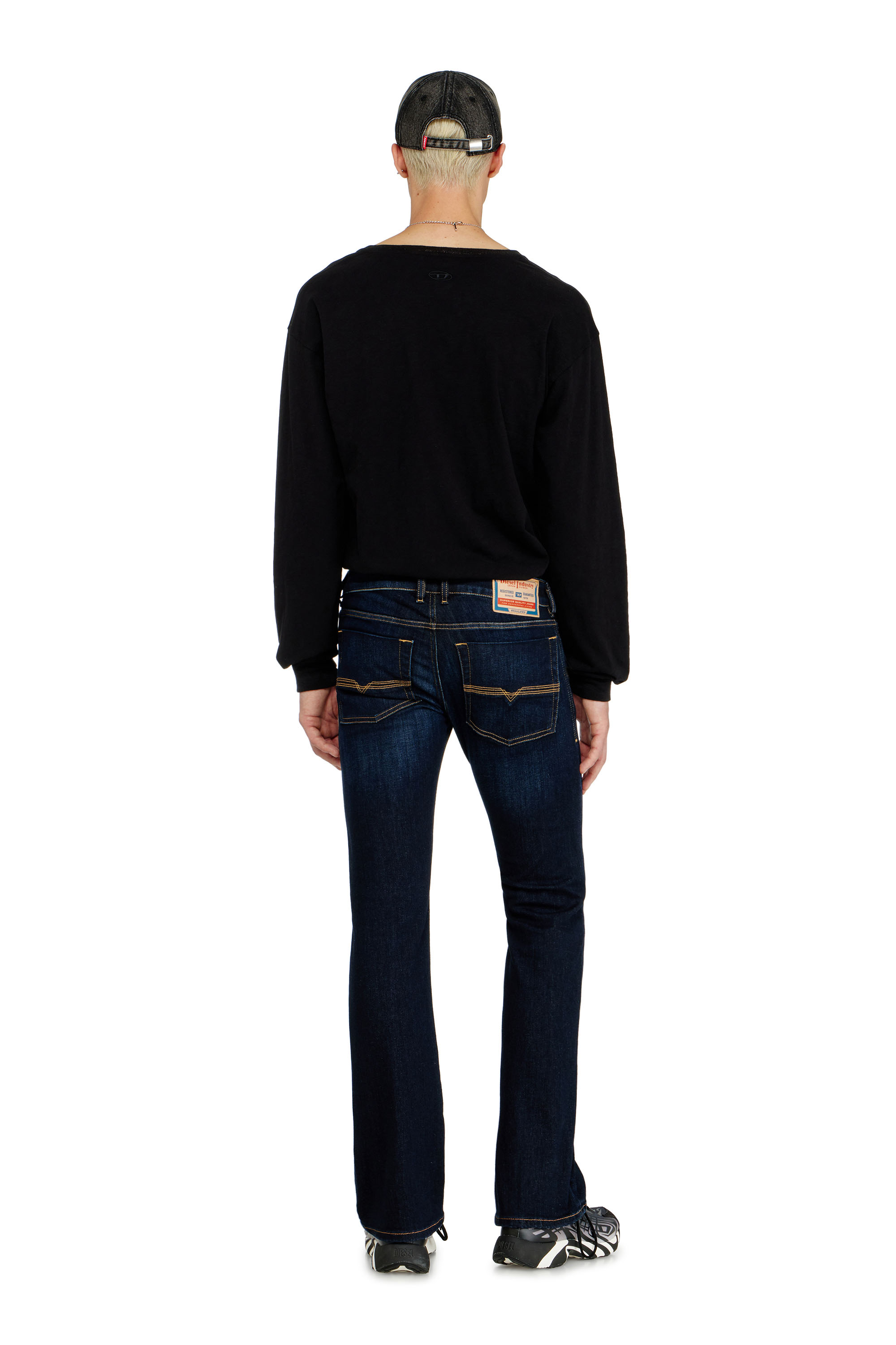 Diesel - Bootcut Jeans 2007 Zatiny 09Q15 Homme, Bleu Fonc&eacute; - Image 3