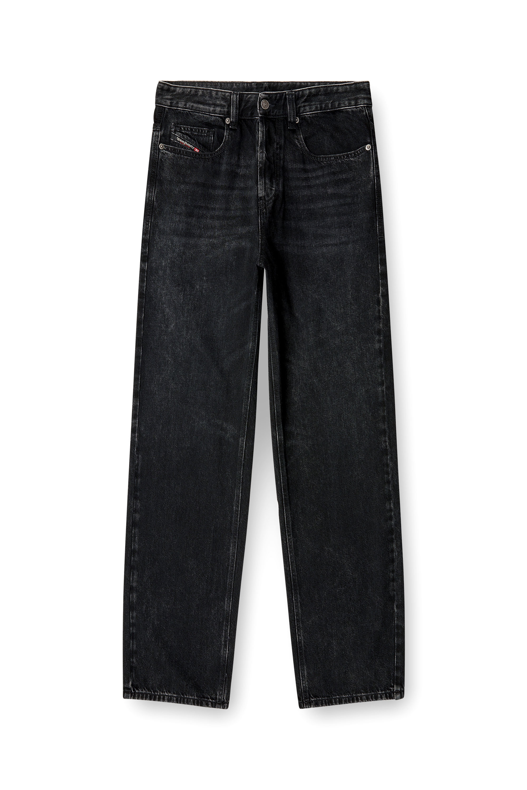 Diesel - Relaxed Jeans 2001 D-Macro 09P09 Homme, Noir/Gris fonc&eacute; - Image 3