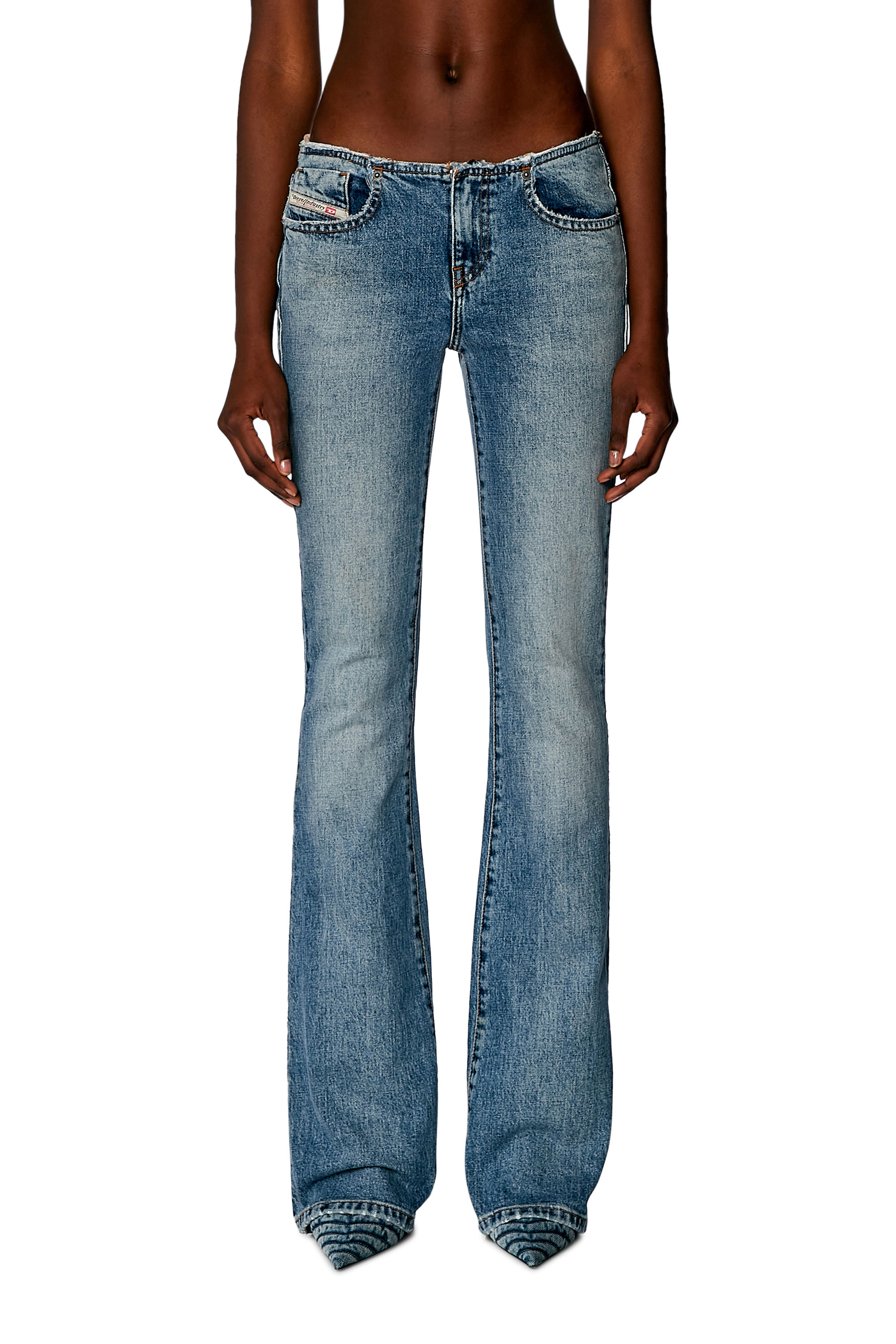Diesel - Bootcut and Flare Jeans 1969 D-Ebbey 0DQAD, Bleu Clair - Image 2
