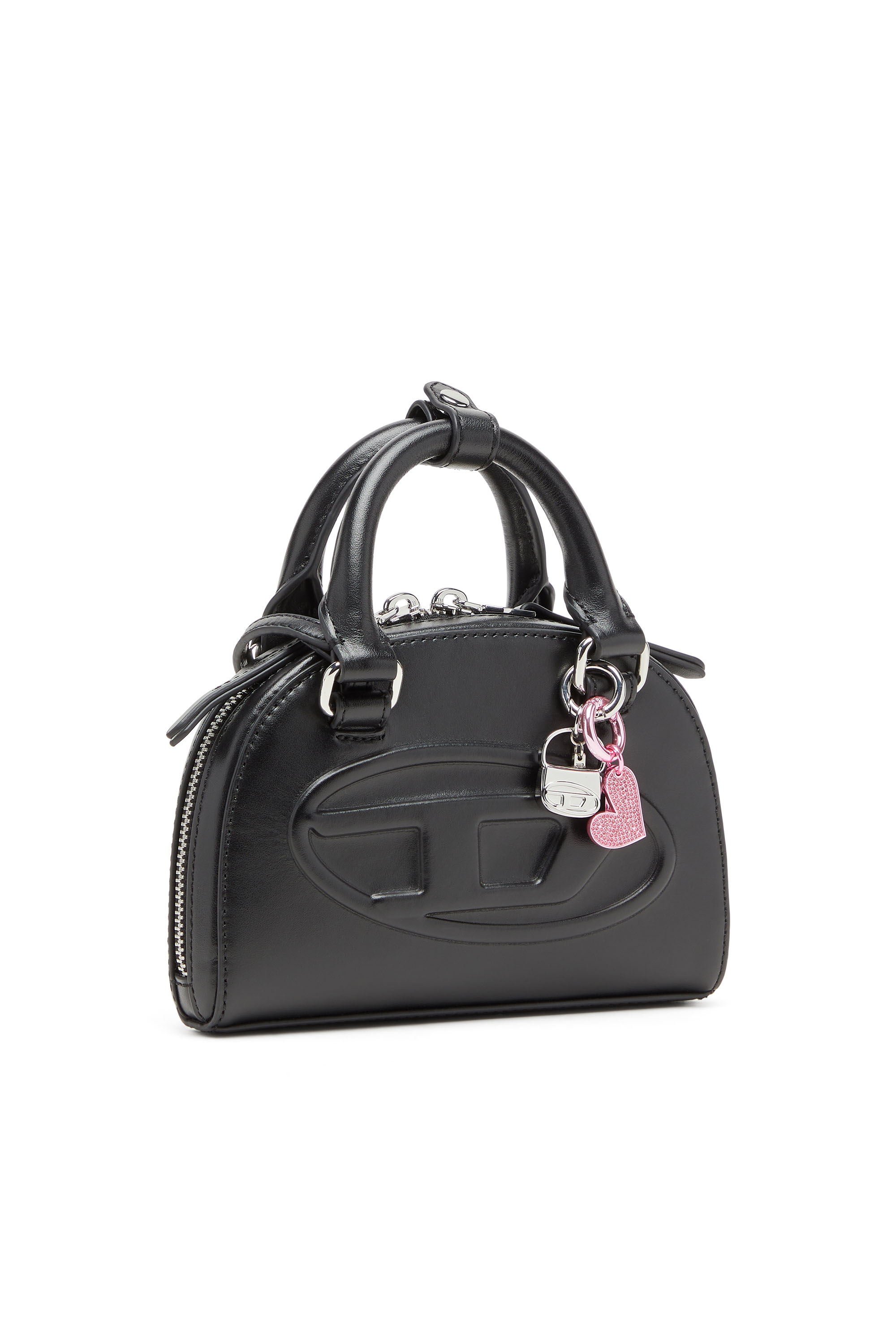 Diesel - CHARM-1DR, Breloque en métal avec mini breloque 1DR Femme in Gris argenté - 2