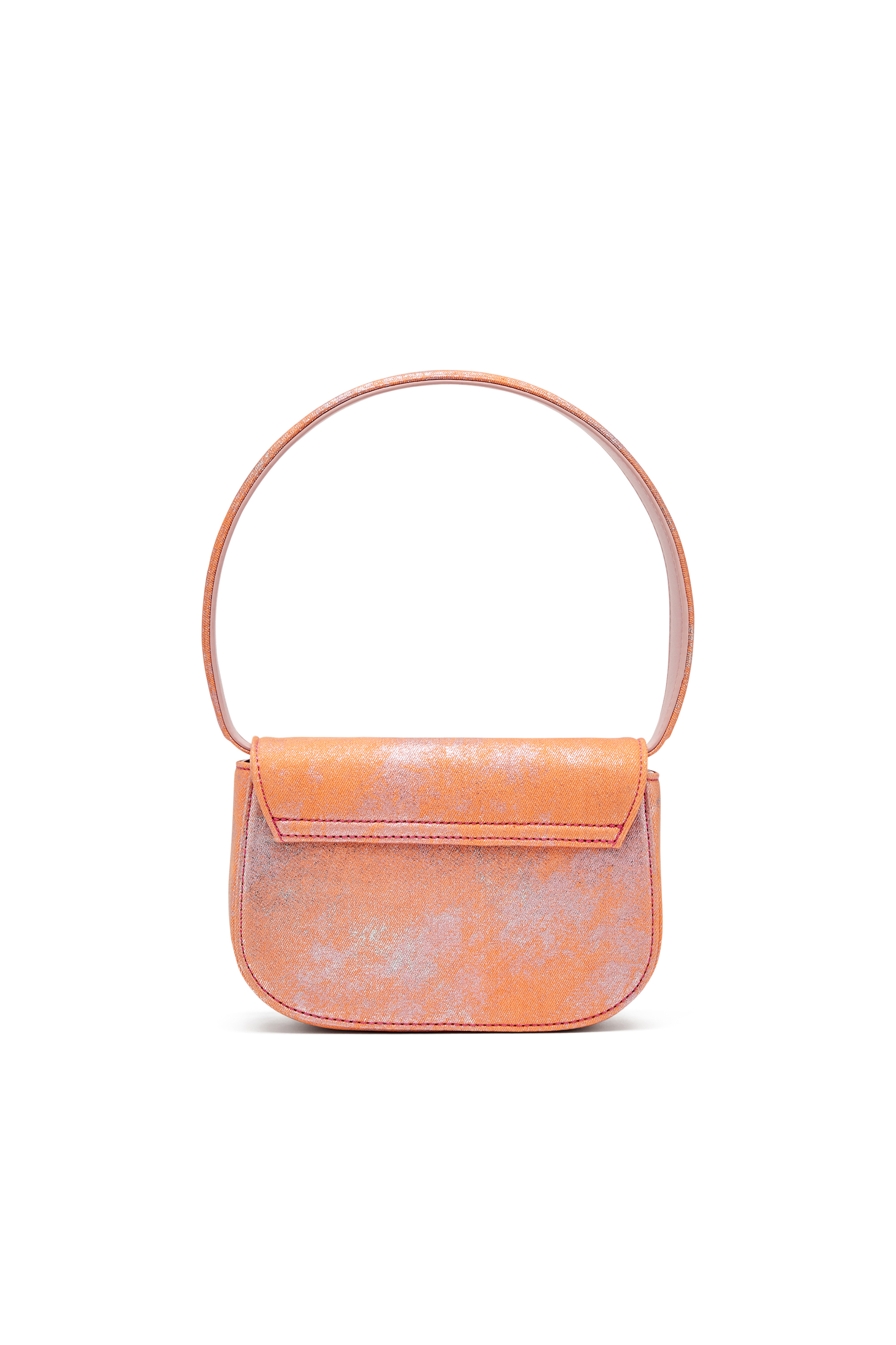 Diesel - 1DR, 1DR-Sac à bandoulière signature en denim couleur pop Femme in Rose - 3