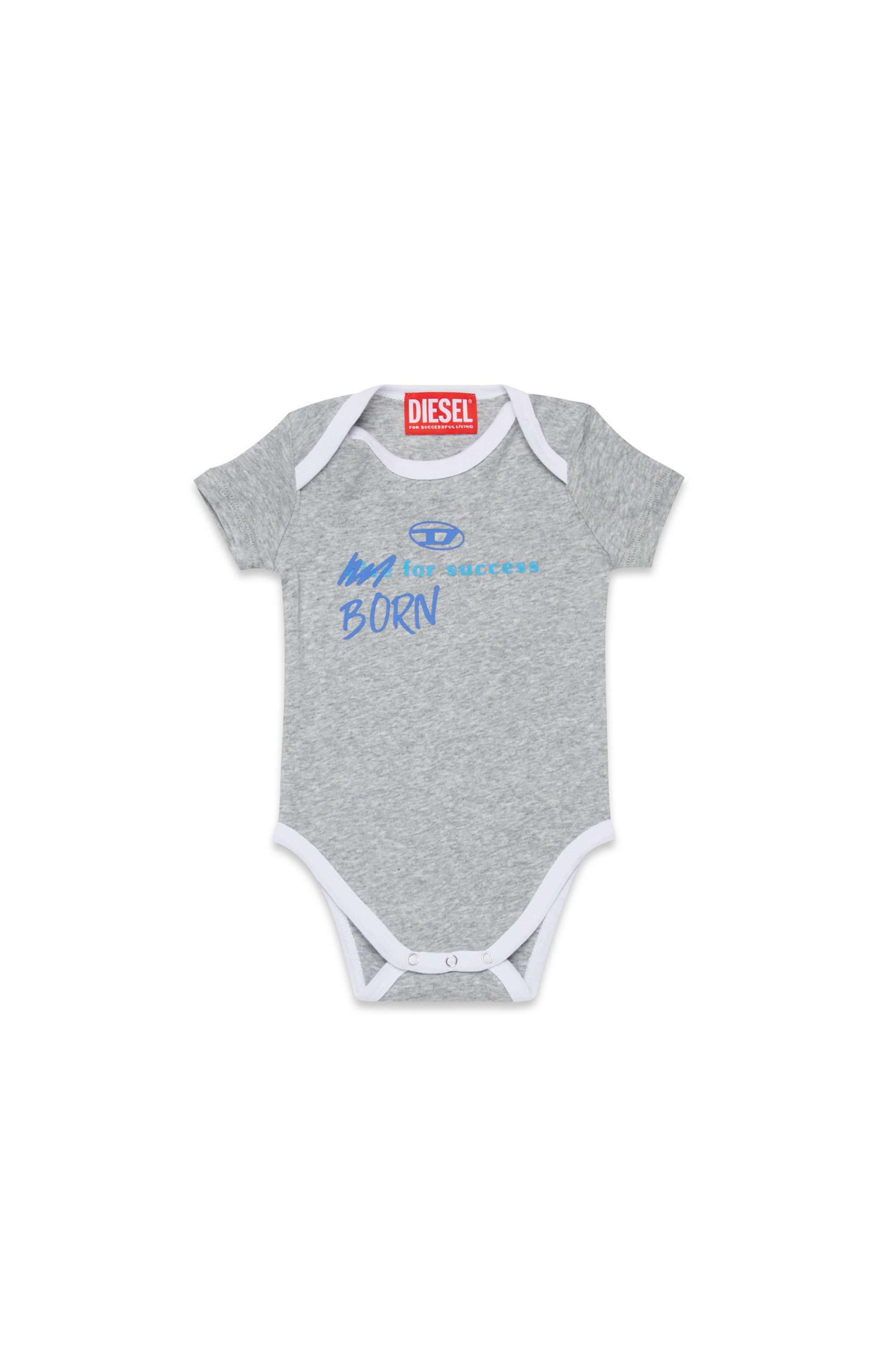 Diesel - URMAS-NB, Body pour bébé Born For Success Mixte in Gris - 1