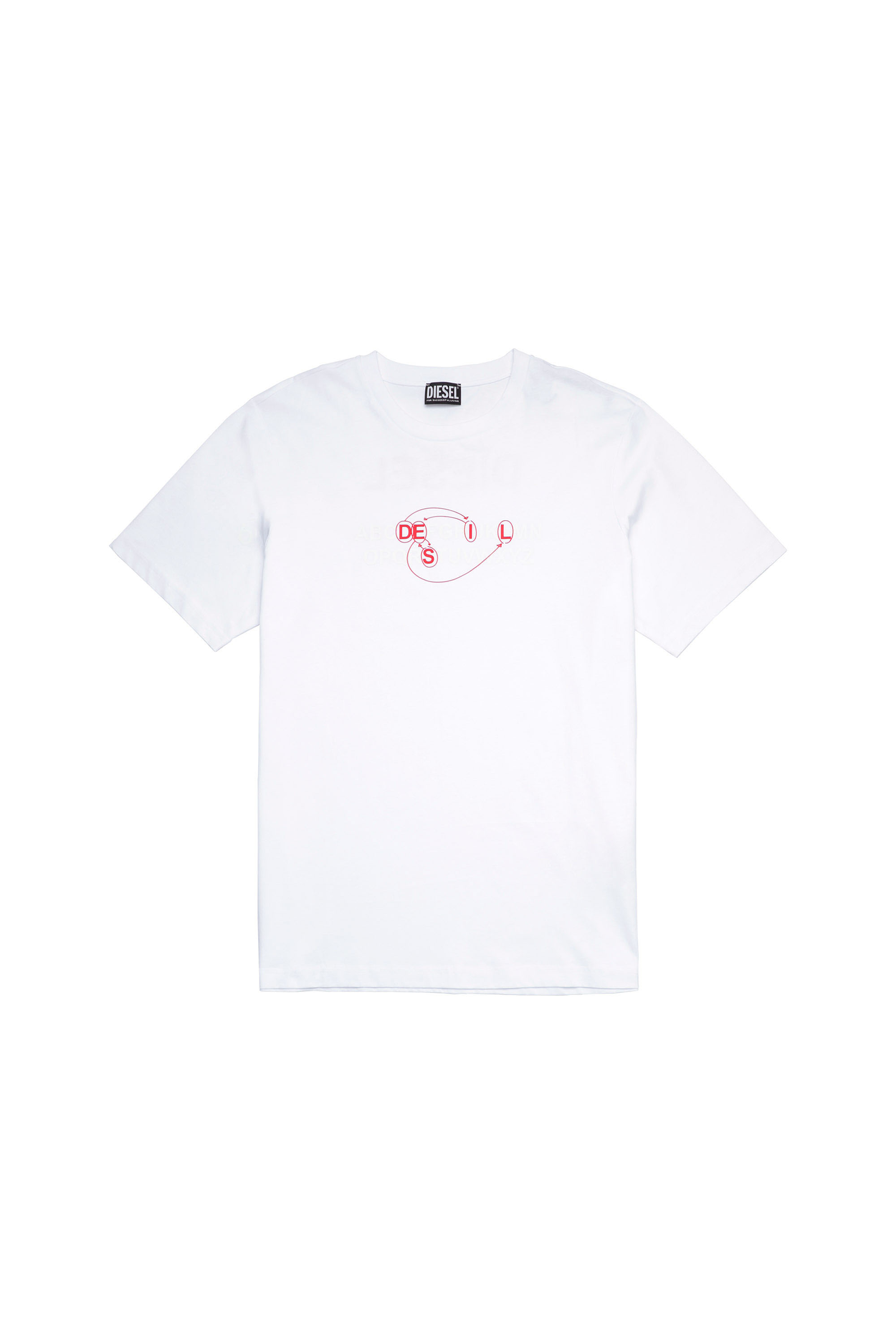 T-JUST-B76, Blanc - T-Shirts