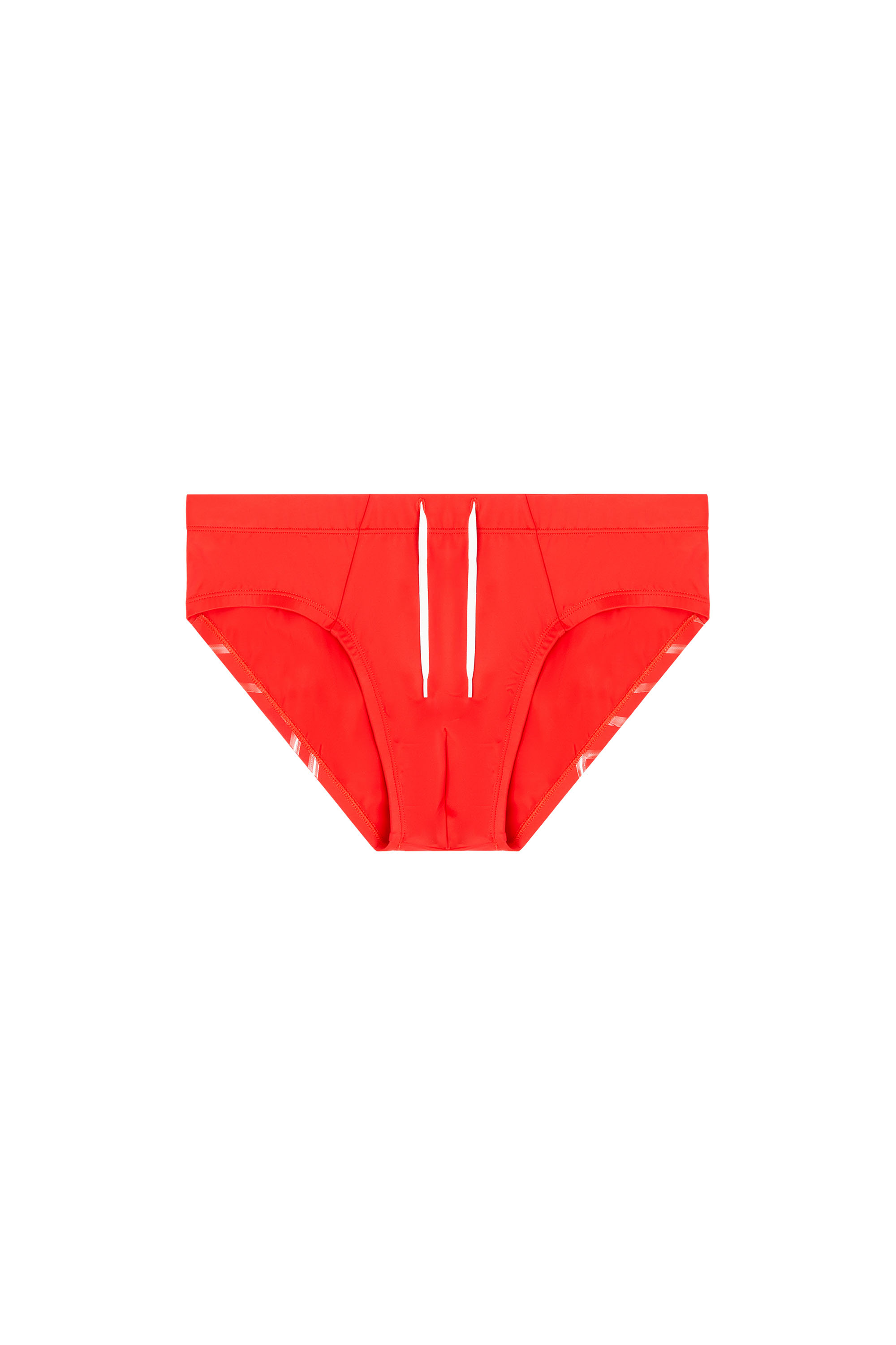 Diesel - ALFIE-D-CORE, Maillot de bain en lycra avec logo au dos Homme in Rouge - 3