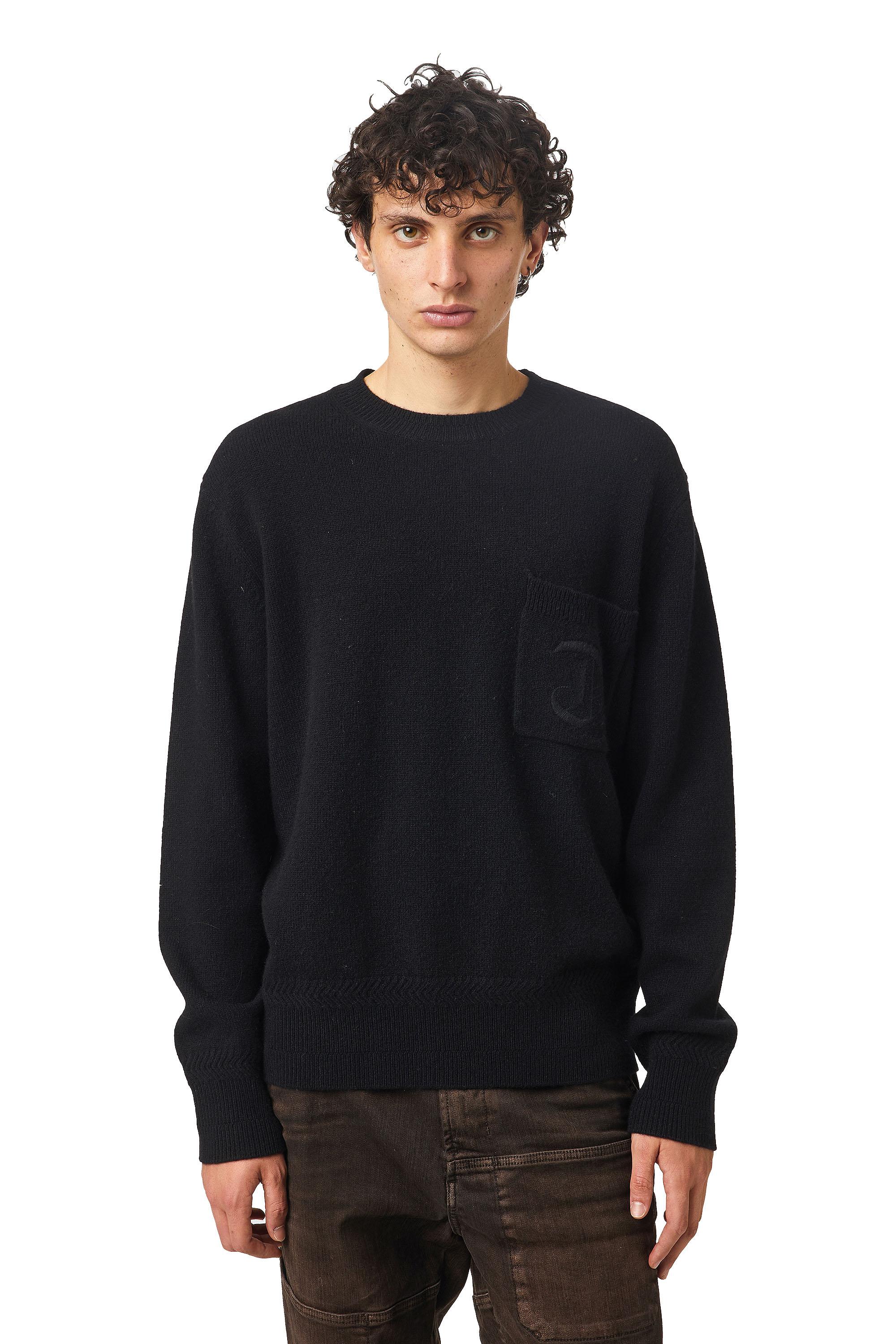 K-BOSTON, Noir - Pull Maille