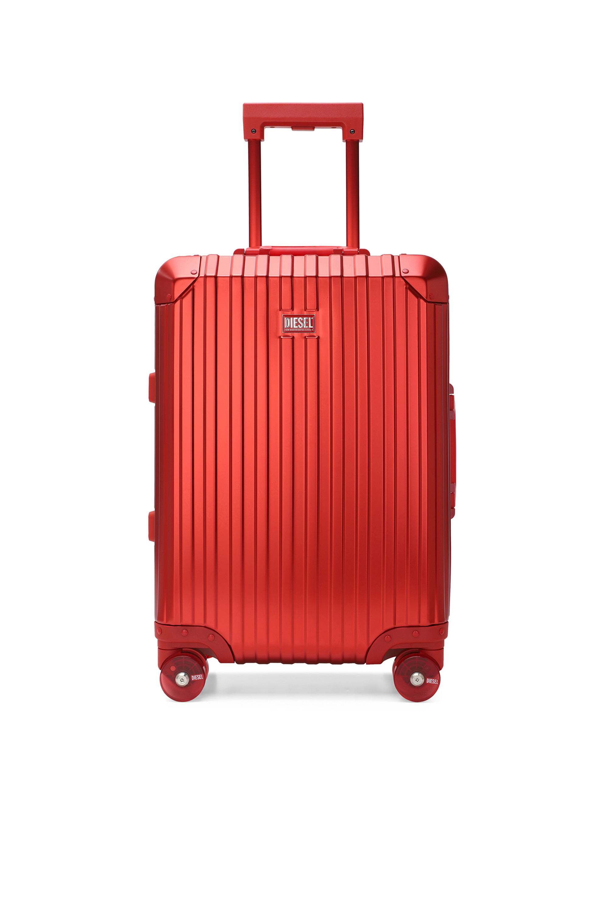Diesel - DIESEL ALUMINUM TROLLEY- DSL002, Valise en aluminium taille S Mixte in Rouge - 1