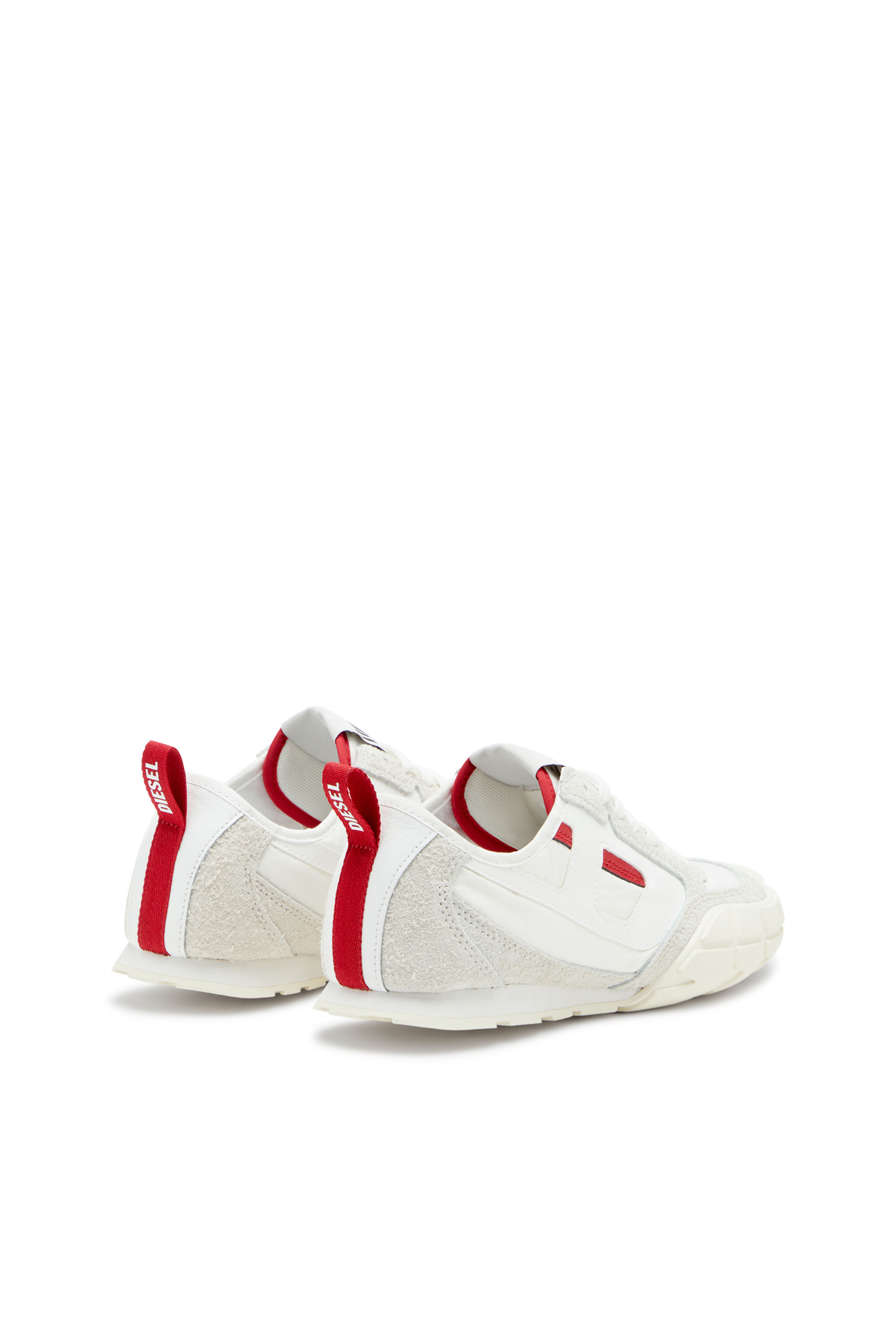 Diesel - S-PAGODHA LOW W, Sneakers en cuir, suède et tissu indéchirable Femme in ToBeDefined - 3