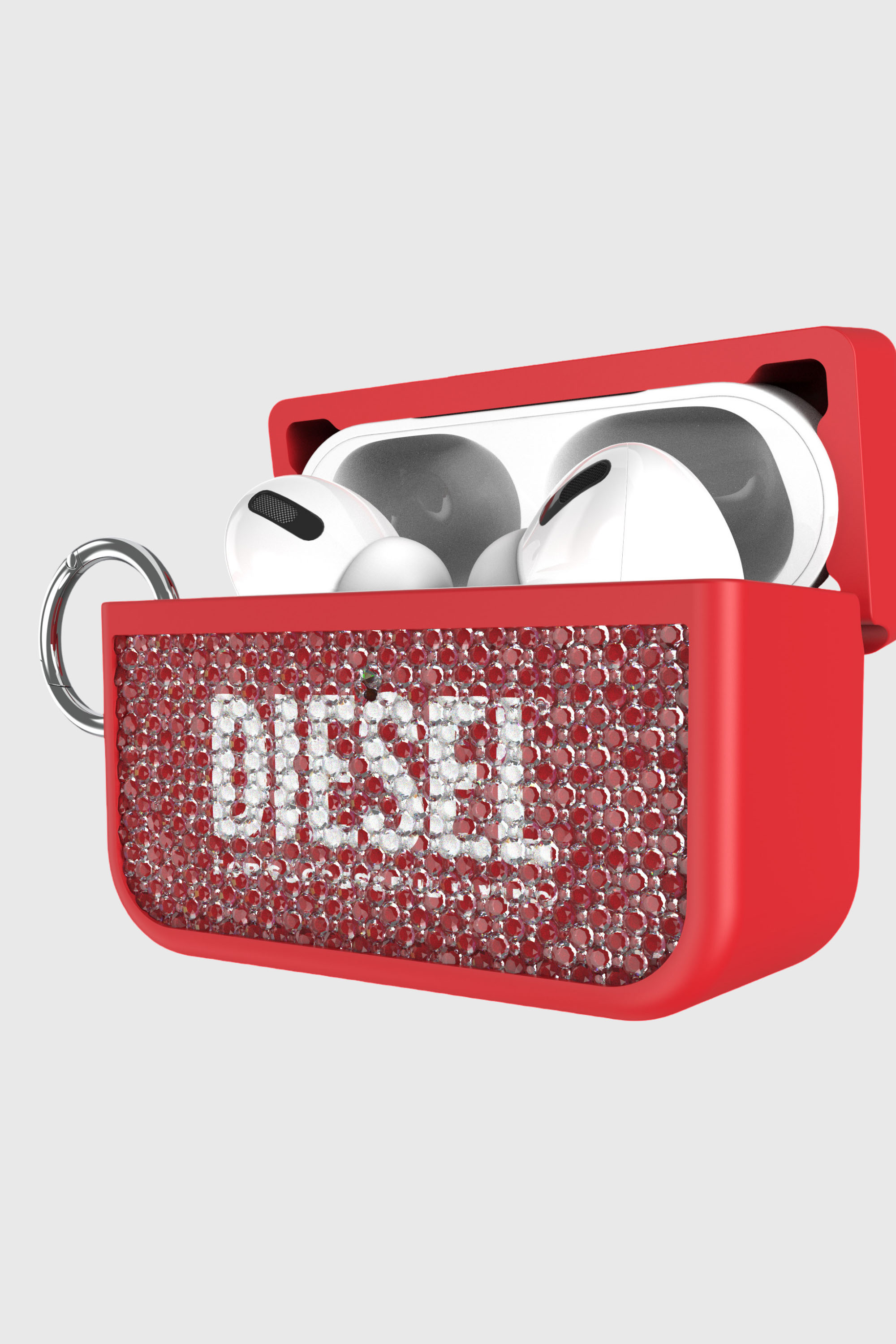 Diesel - 60196 AIRPOD CASE AIRPODS CASE, Coque Swarosky pour Airpods Pro / Pro 2 Mixte in Rouge - 2