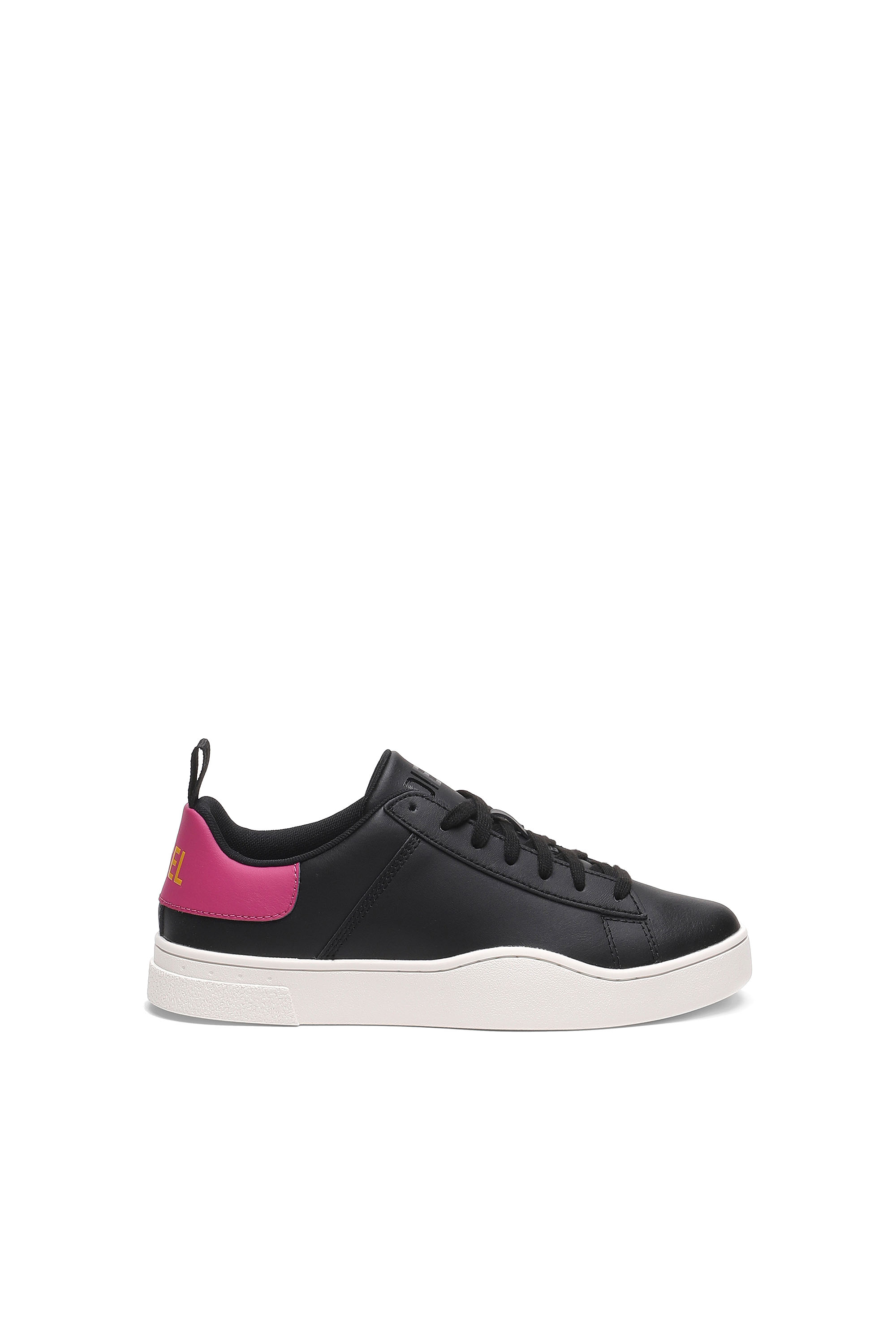 S-CLEVER LOW LACE W, Noir/Rose - Baskets