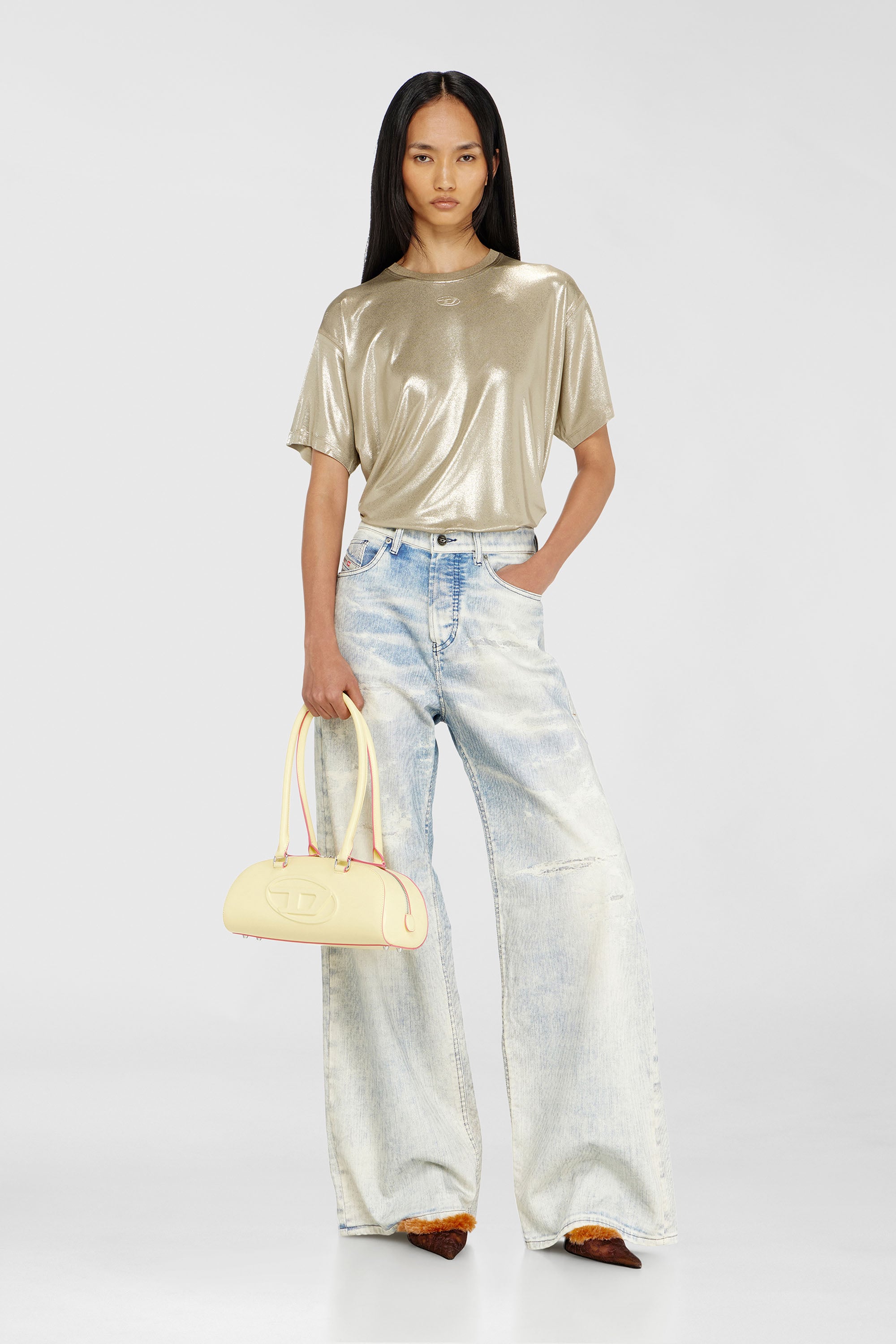 Diesel - Relaxed Jeans 1996 D-Sire 09R69 Femme, Bleu Clair - Image 1