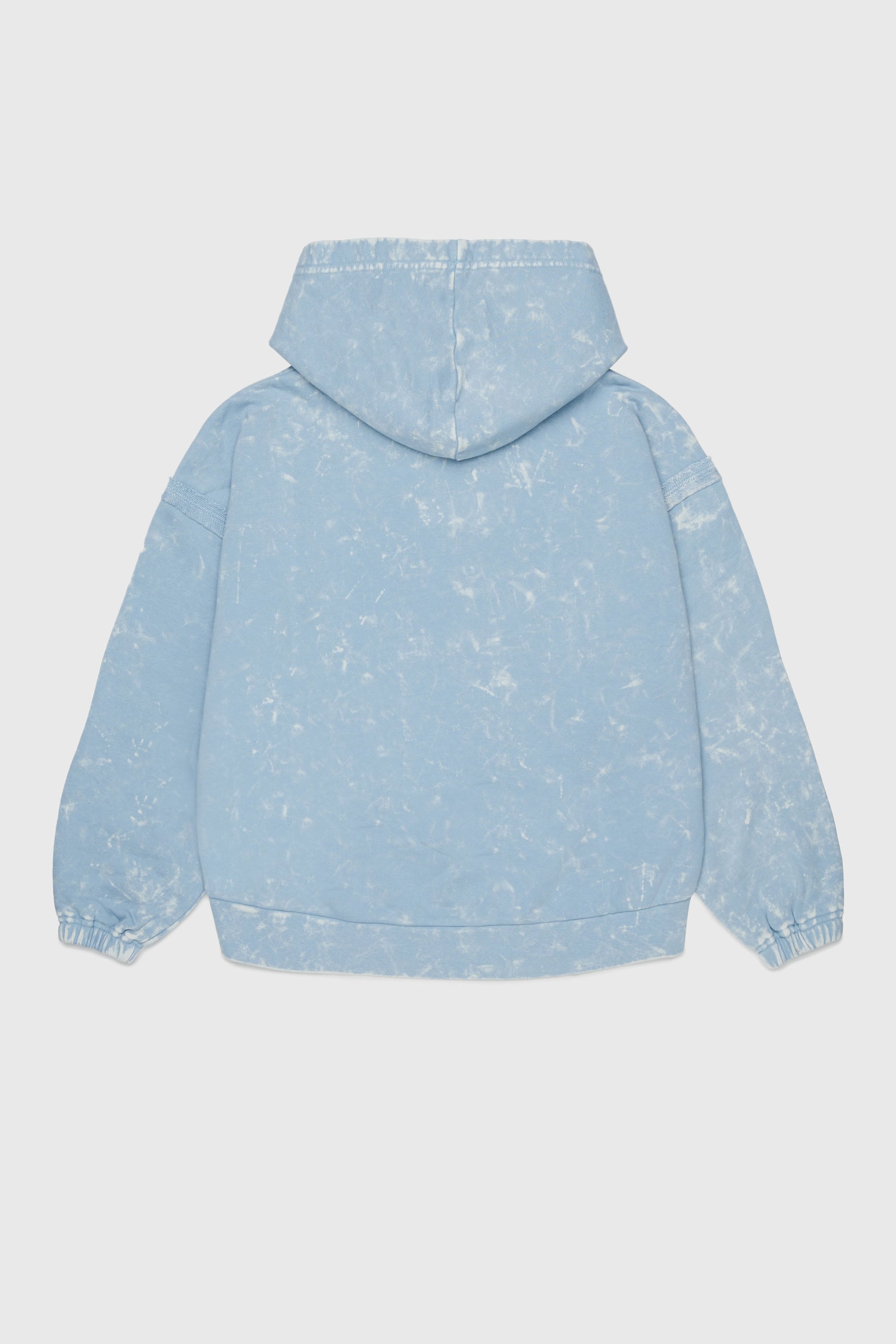 Diesel - SLOXY, Sweat &agrave; effet tie-dye avec logo arc-en-ciel Femme in Bleu - 2