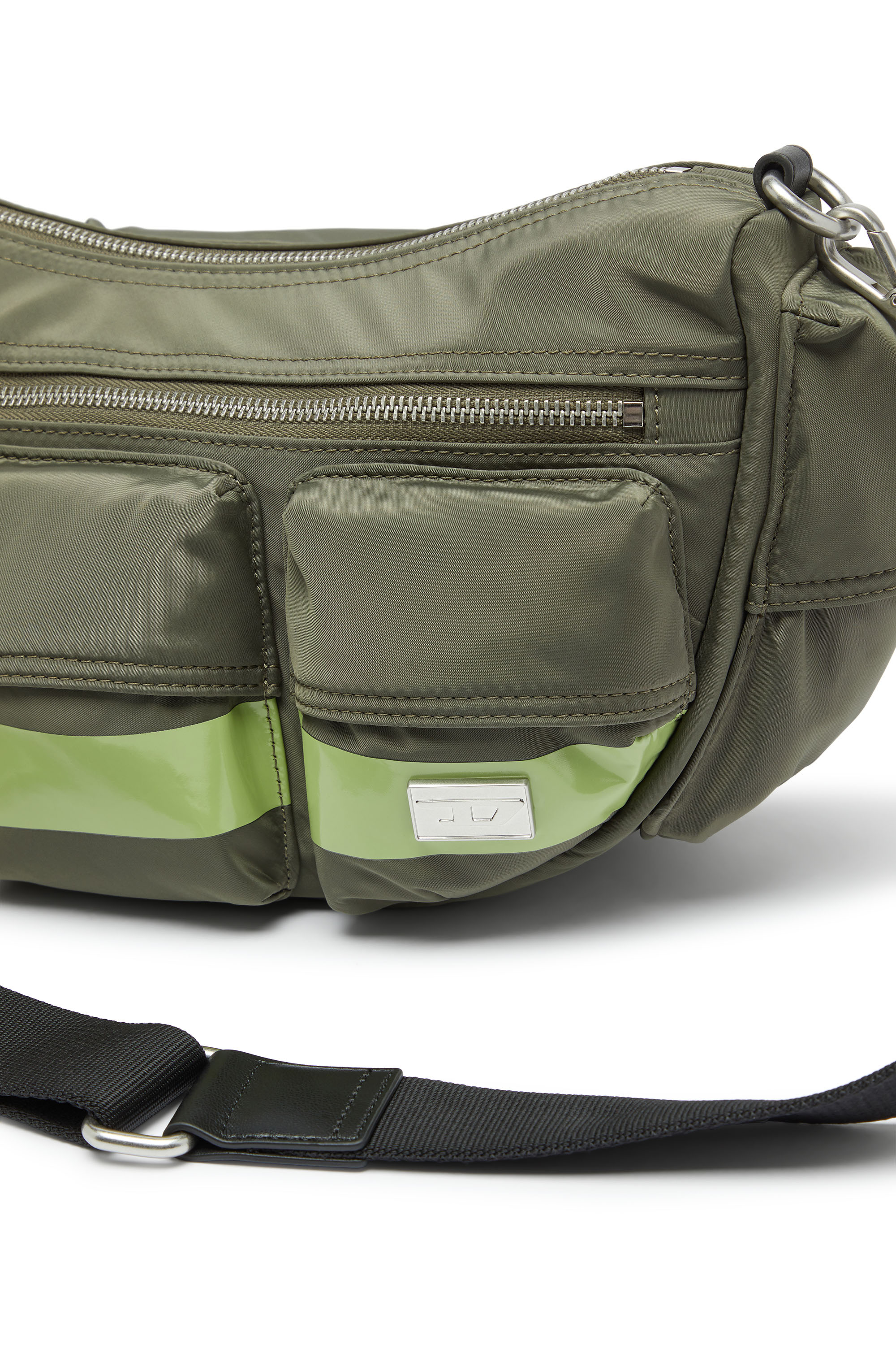 Diesel - MULTI-PKTS SHOULDER BAG X, Multi-Pkts - Sac bandouli&egrave;re &agrave; design color-block Mixte in Polychrome - 5