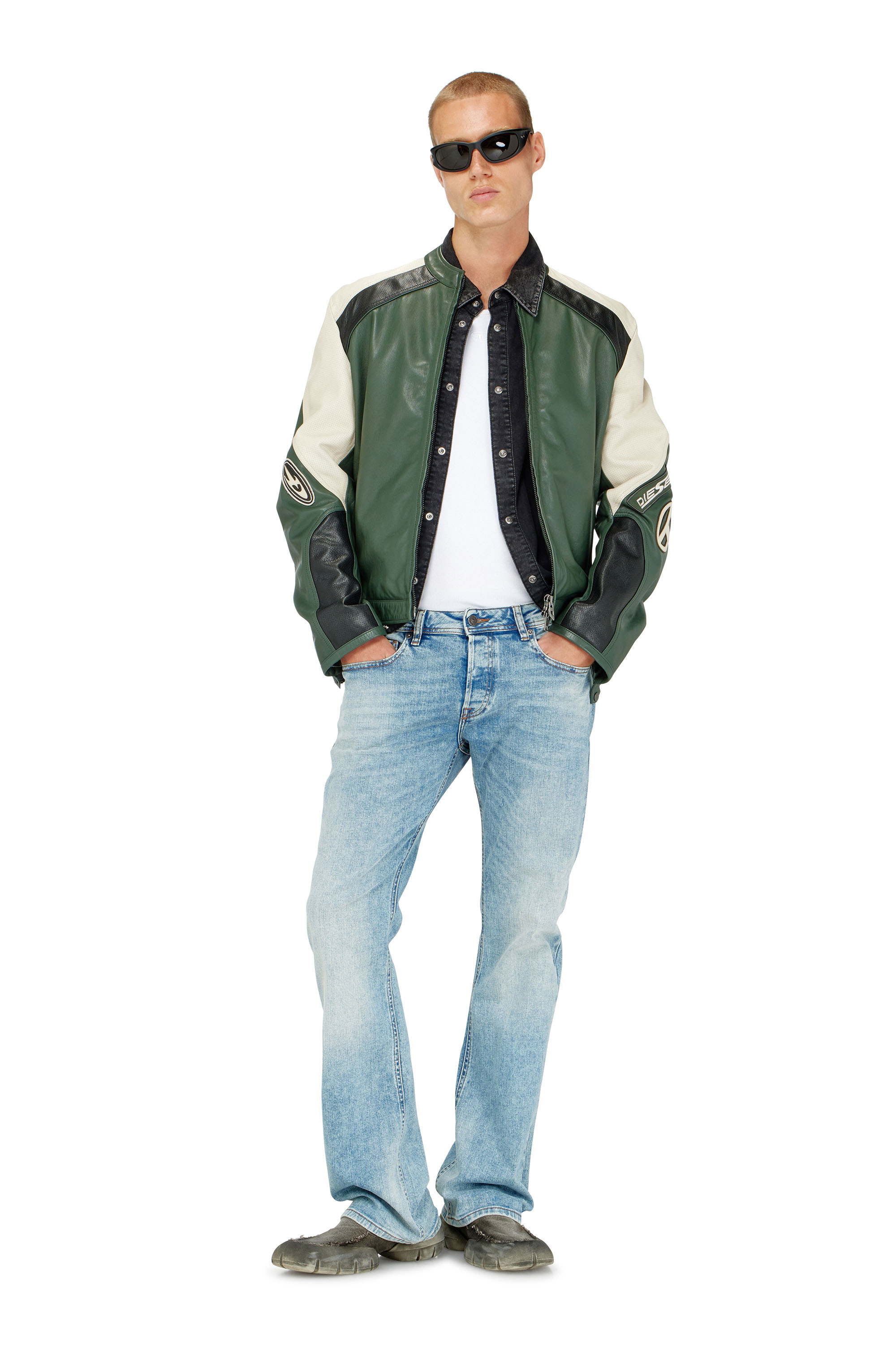 Diesel - Bootcut Jeans 2007 Zatiny 0DBDV Homme, Bleu Clair - Image 1