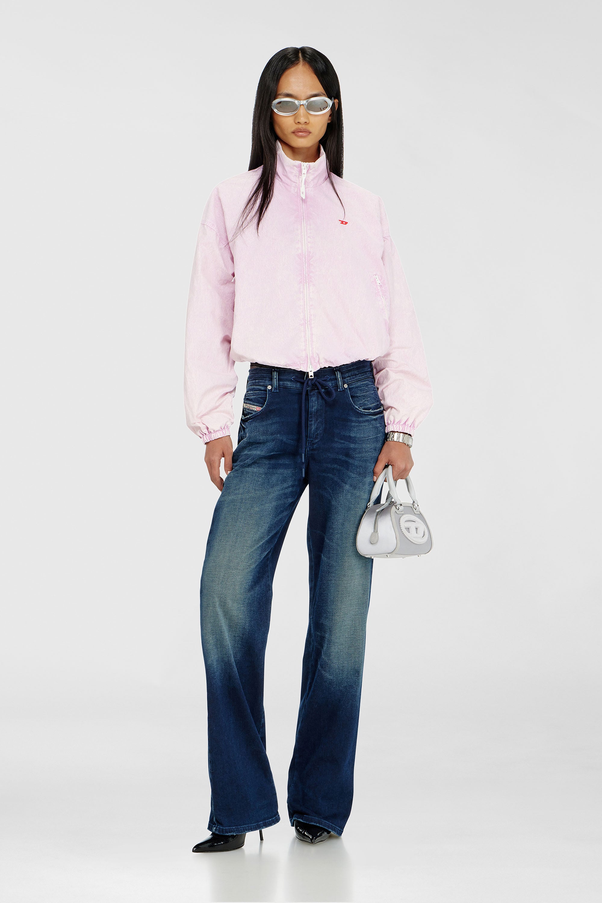 Diesel - Regular 2071 D-Meel Joggjeans&reg; 09P93 Femme, Bleu Fonc&eacute; - Image 1