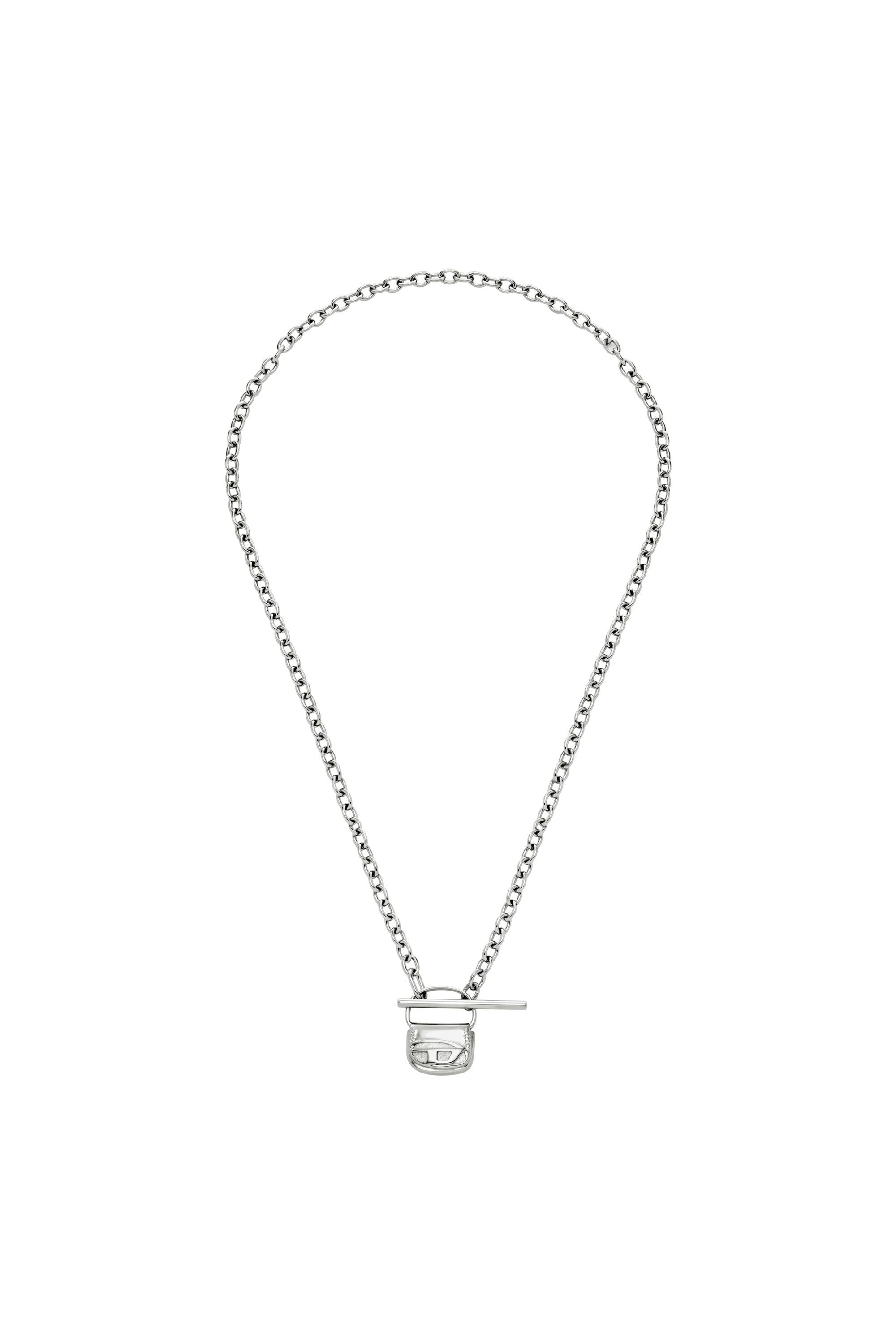 Diesel - DX1593040 JEWEL, Collier en acier inoxydable Mixte in Gris argenté - 1