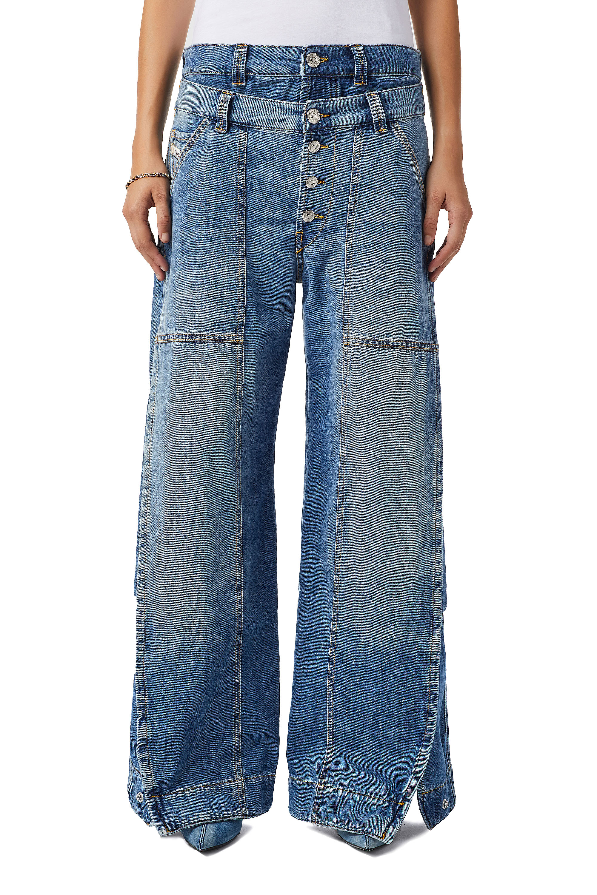 D-Laly 0AFAM, Bleu moyen - Jeans
