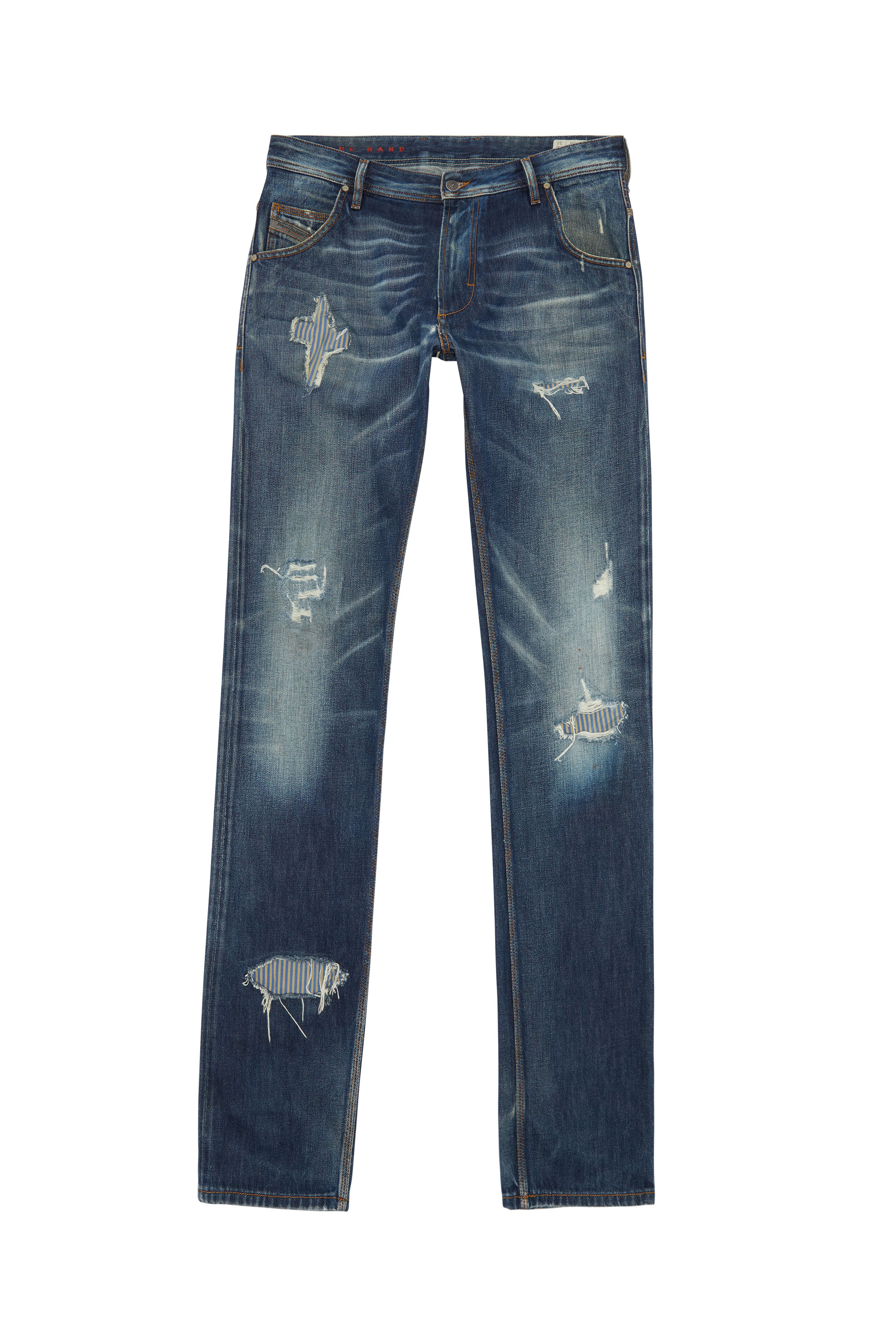 Diesel - KROOLEY, Homme - Jeans Bleu foncé Homme in Bleu - 1