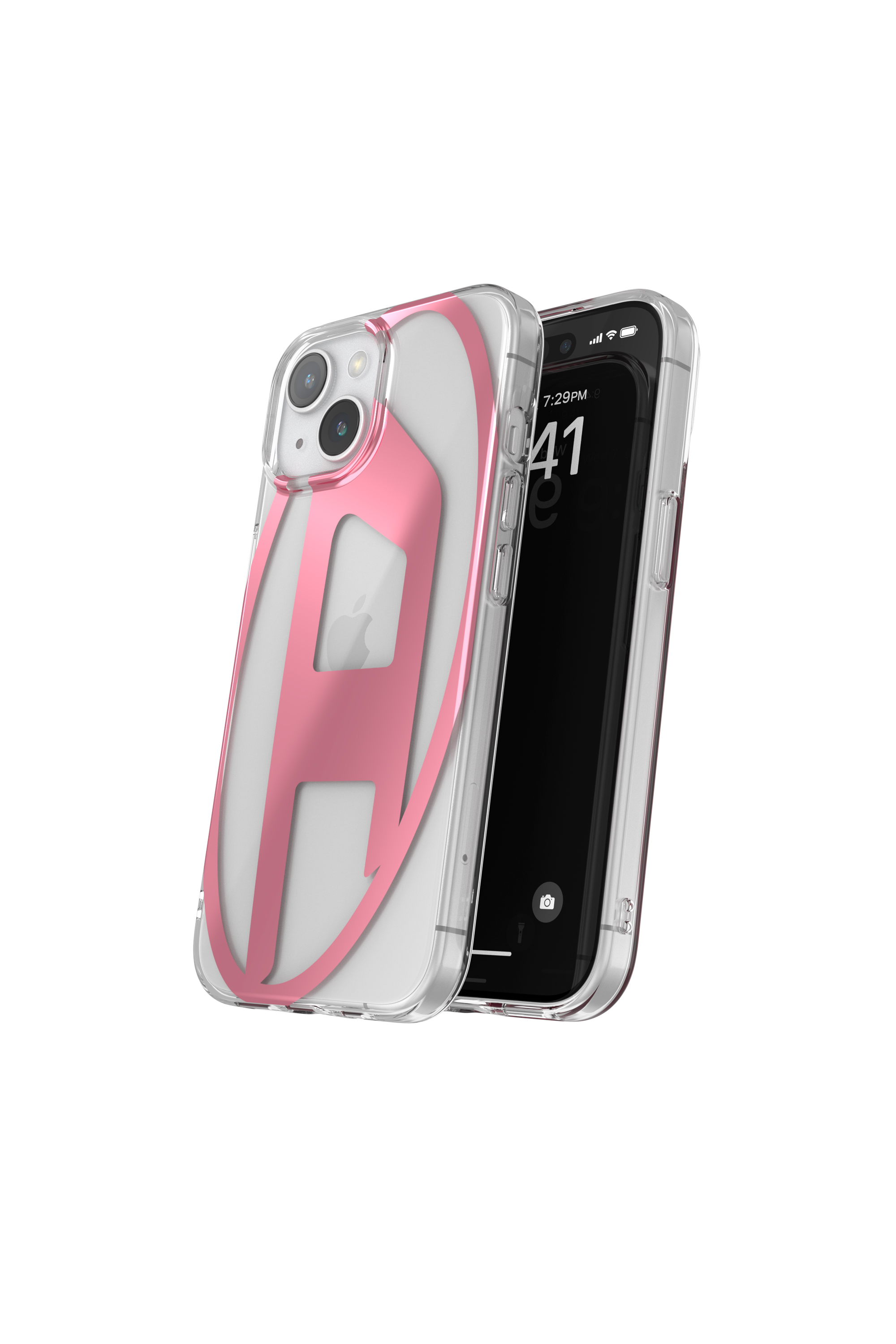 Diesel - 54109 MOULDED CASE, Coque Oval D iP15 Mixte in Rose - 3