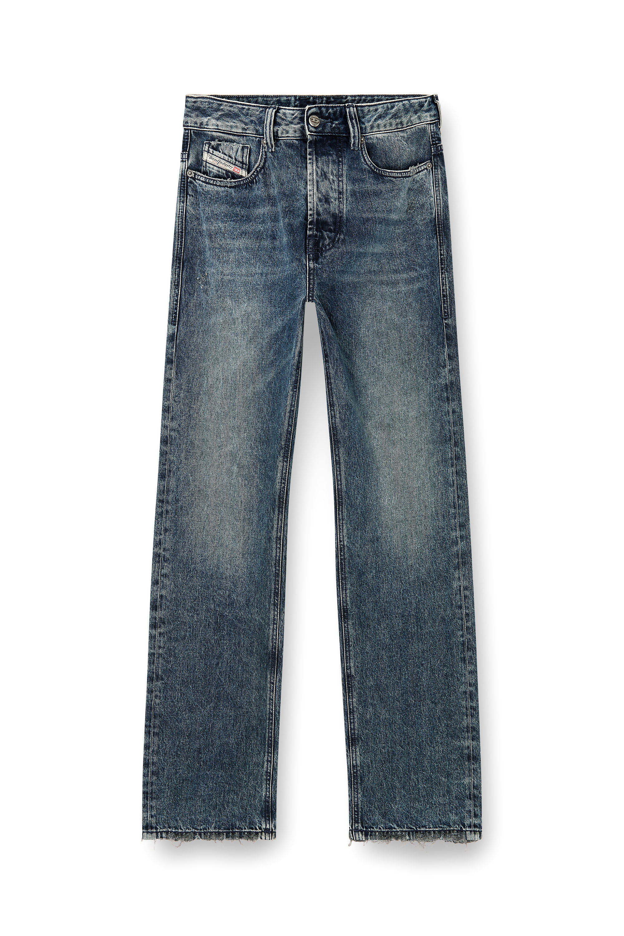 Diesel - Relaxed Jeans 1980 D-Eeper 09N68 Homme, Bleu Fonc&eacute; - Image 3