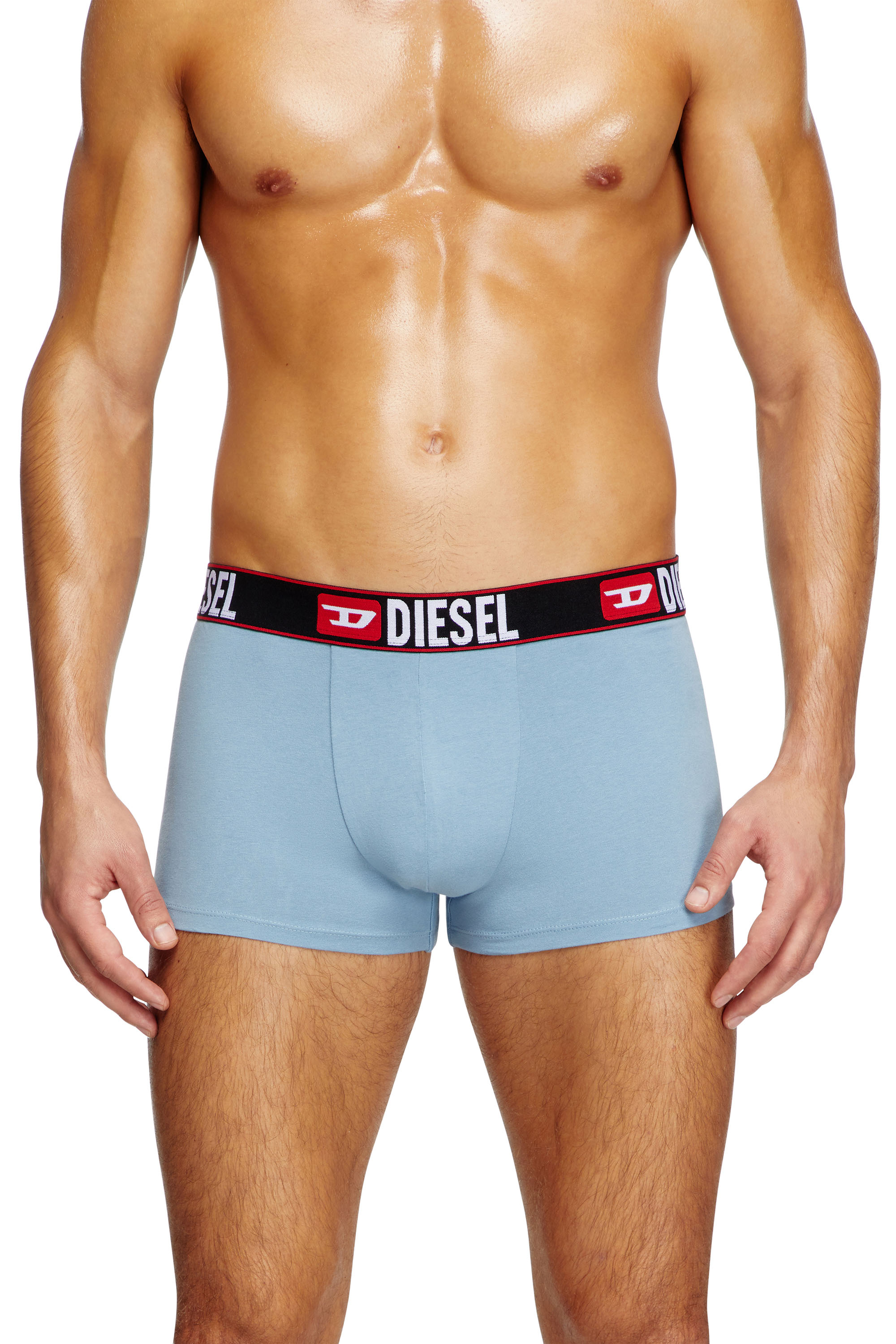 Diesel - UMBX-DAMIENTHREEPACK, Lot de 3 boxers avec motif nuage Homme in Bleu - 2