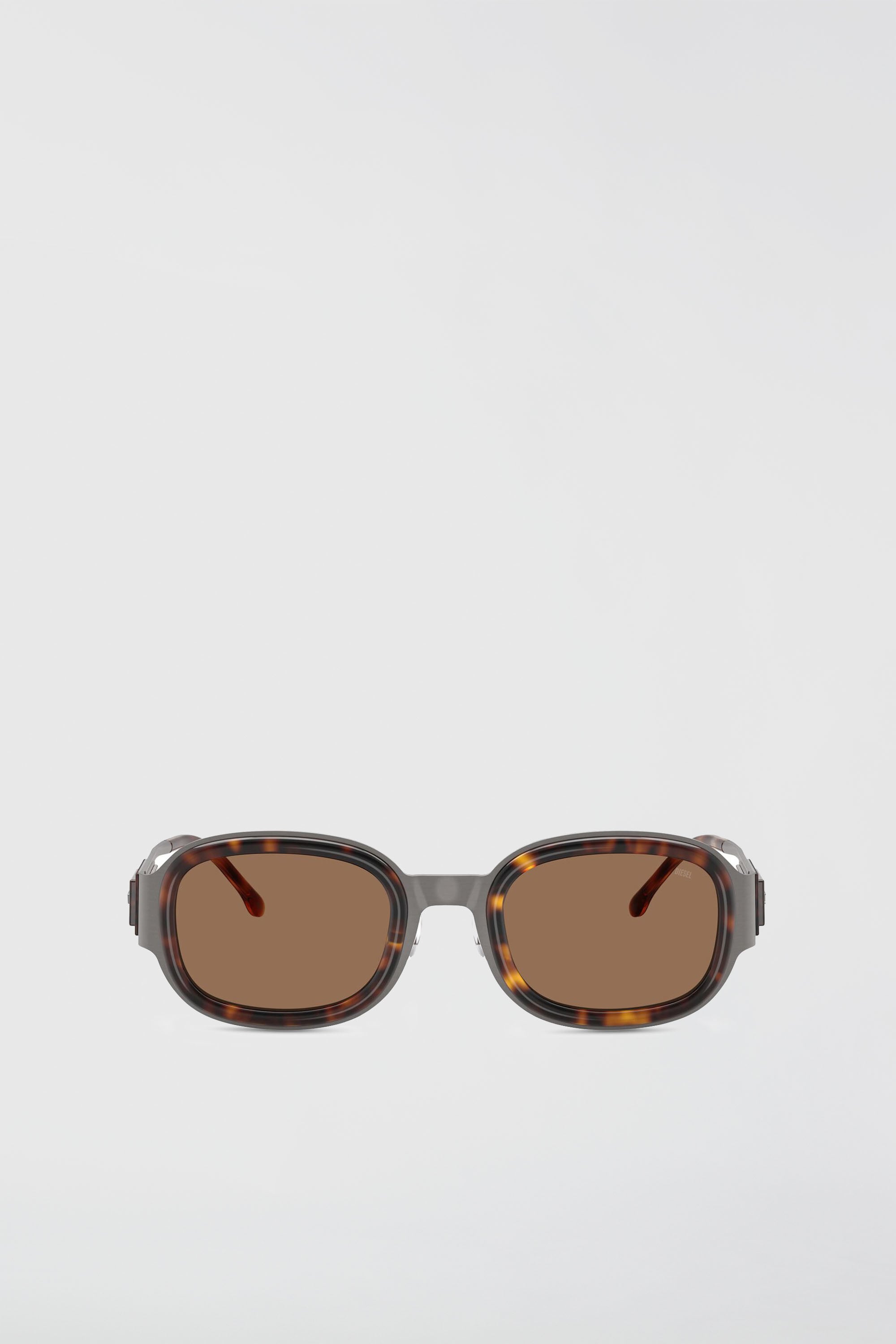 Diesel - 0DL1020, Lunettes de soleil carr&eacute;es Mixte in Marron - 1