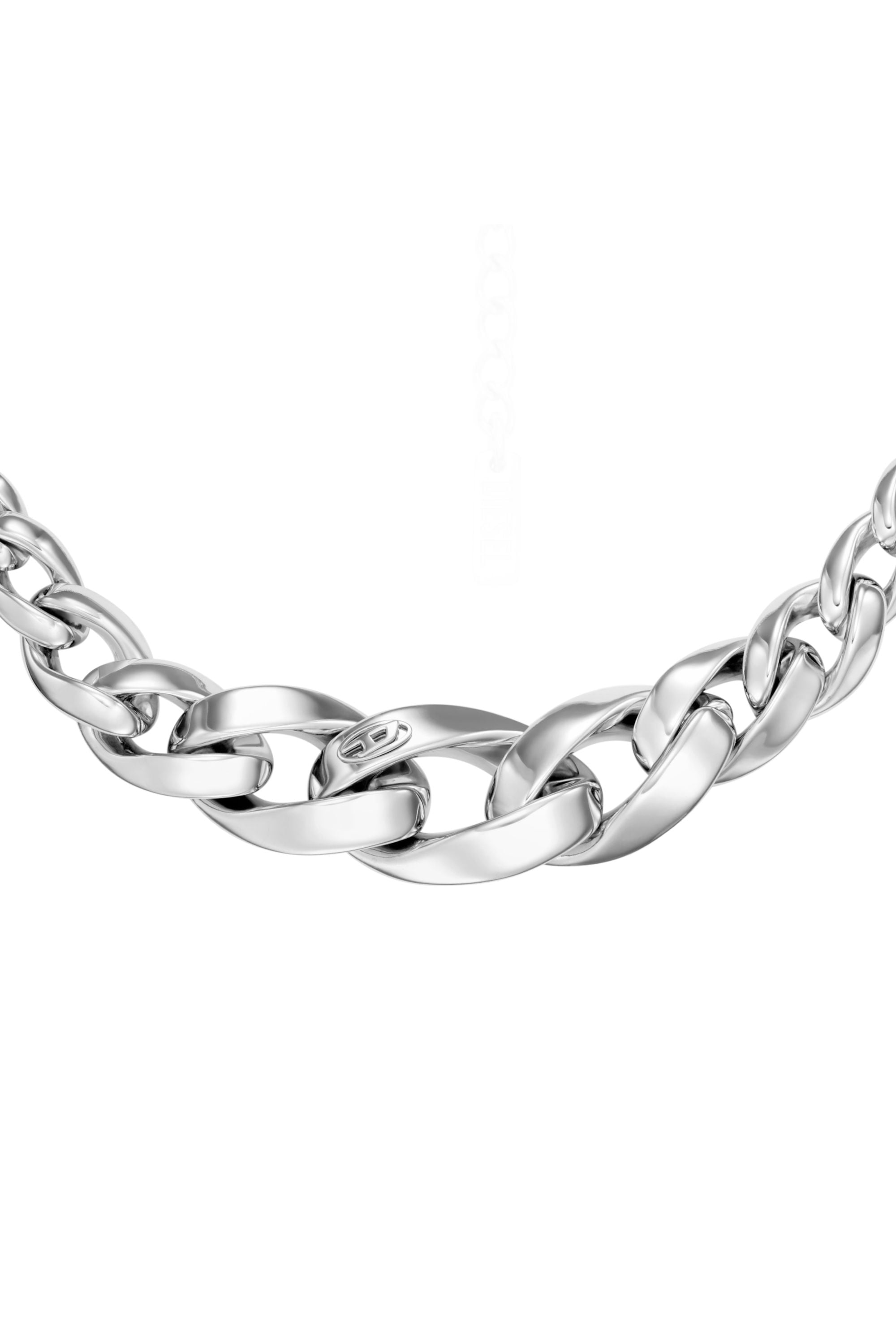 Diesel - DX1720040, Collier cha&icirc;ne en acier inoxydable Mixte in Gris argent&eacute; - 2