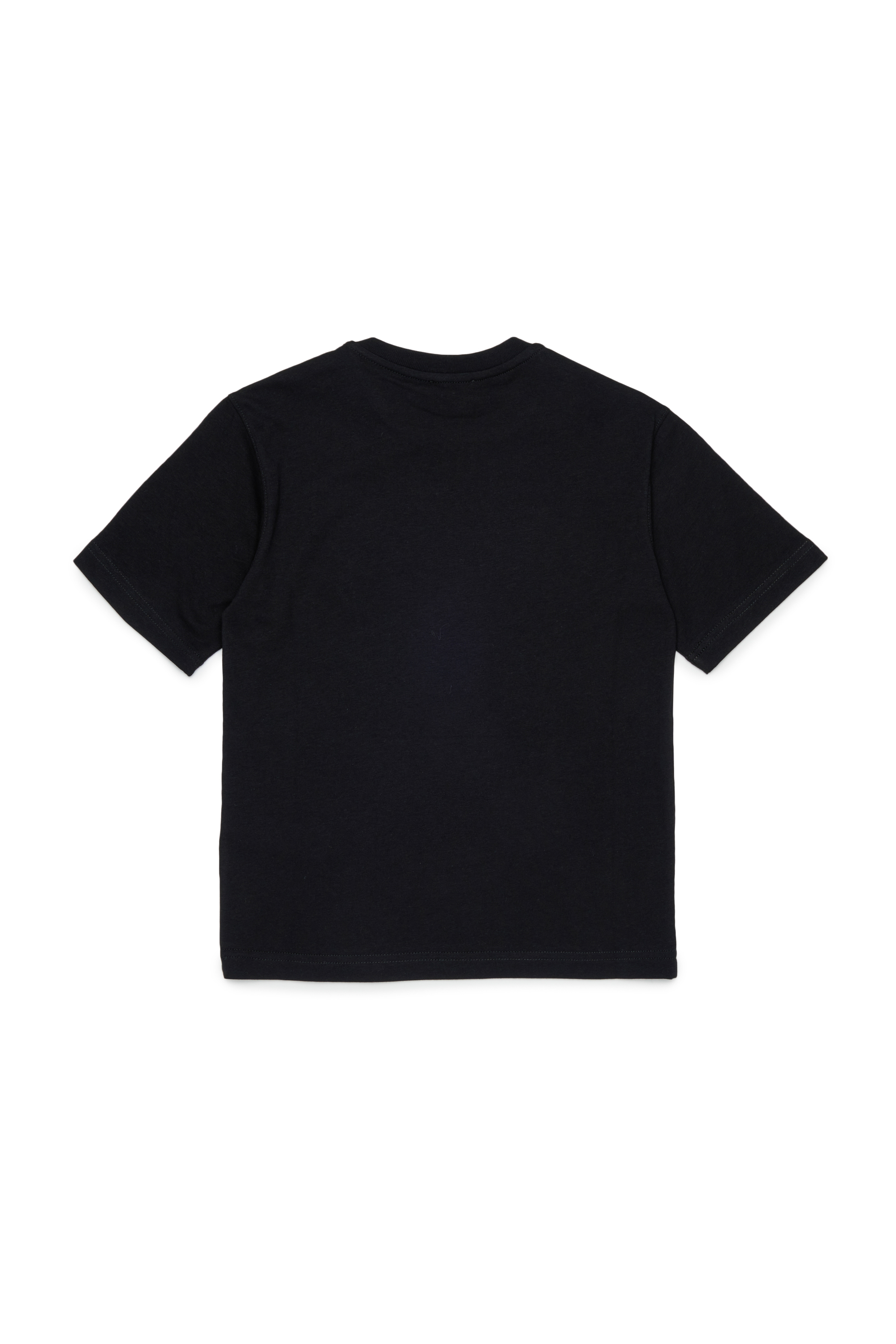 Diesel - TFOR OVER, Man's Cotton T-shirt with photo print in Black - 2