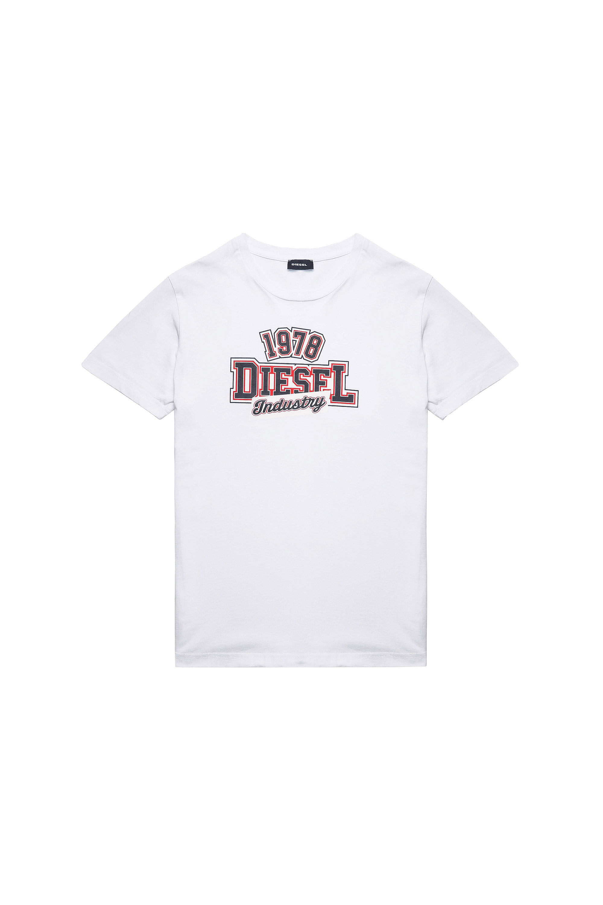 T-DIEGOS-K26, Blanc/Rouge - T-Shirts