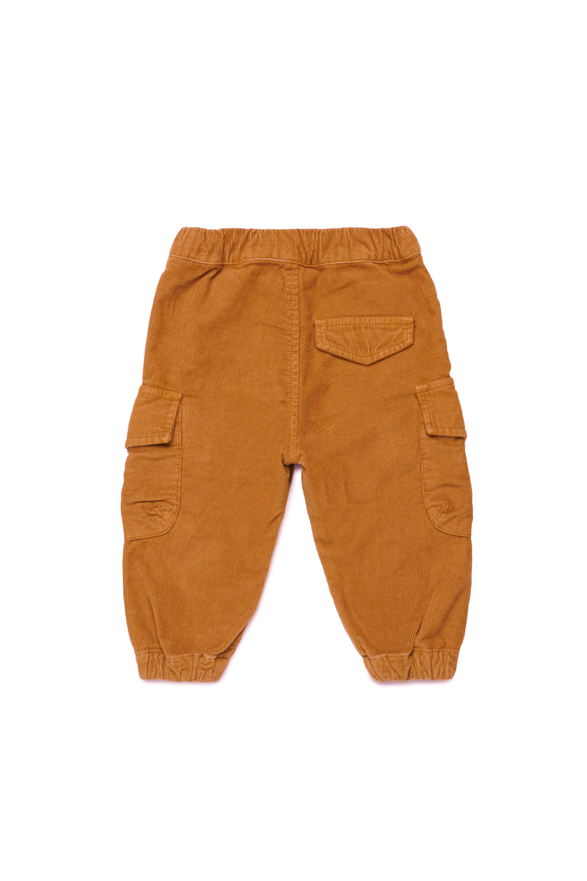Diesel - PESSYB, Man Corduroy pants with branded buttons in Brown - Image 2