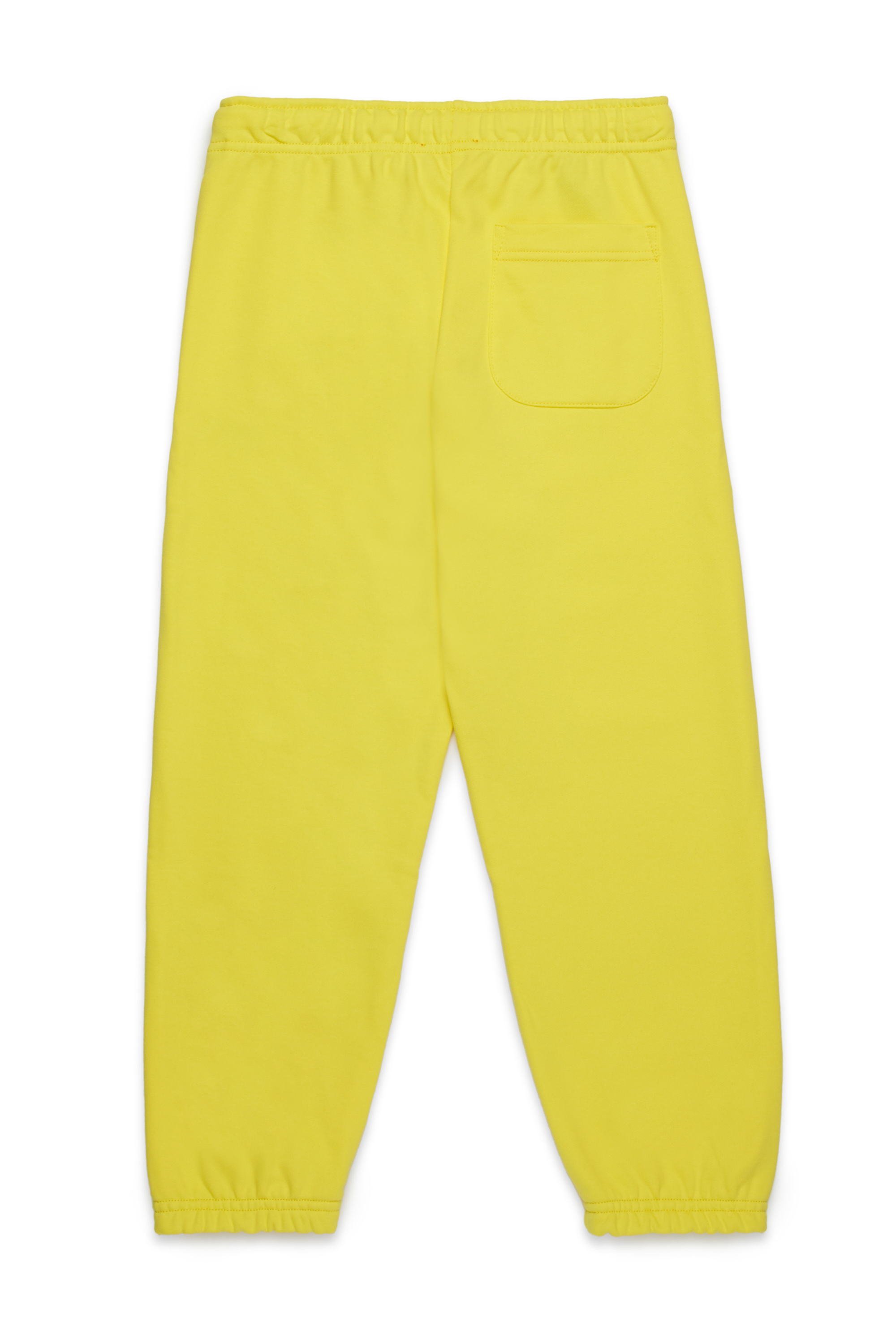 Diesel - PMACIS, Pantalon de survêtement avec logo Oval D effet métal Homme in Jaune - 2