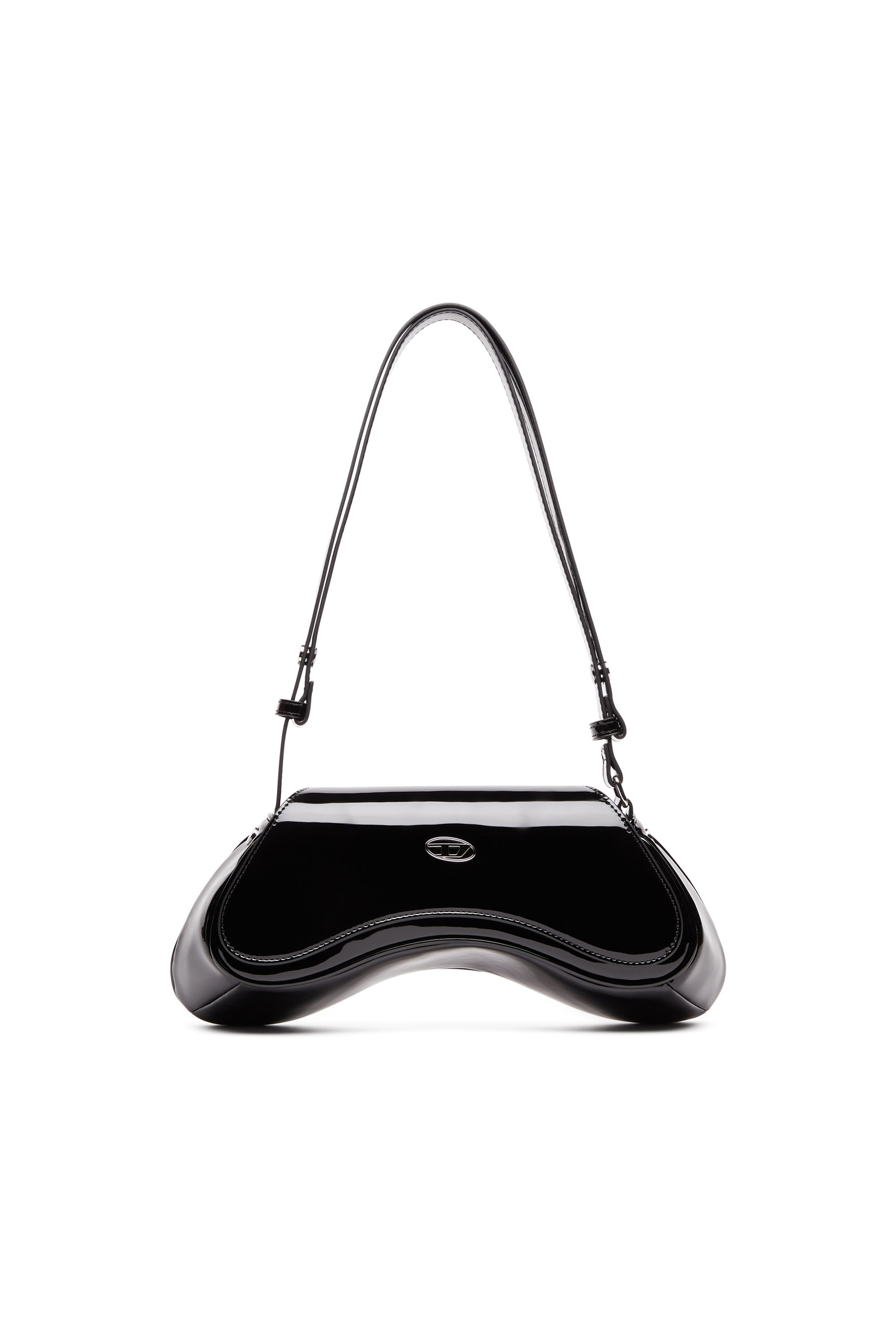 Diesel - PLAY CROSSBODY, Play-Sac à bandoulière glossy Femme in Noir - 1
