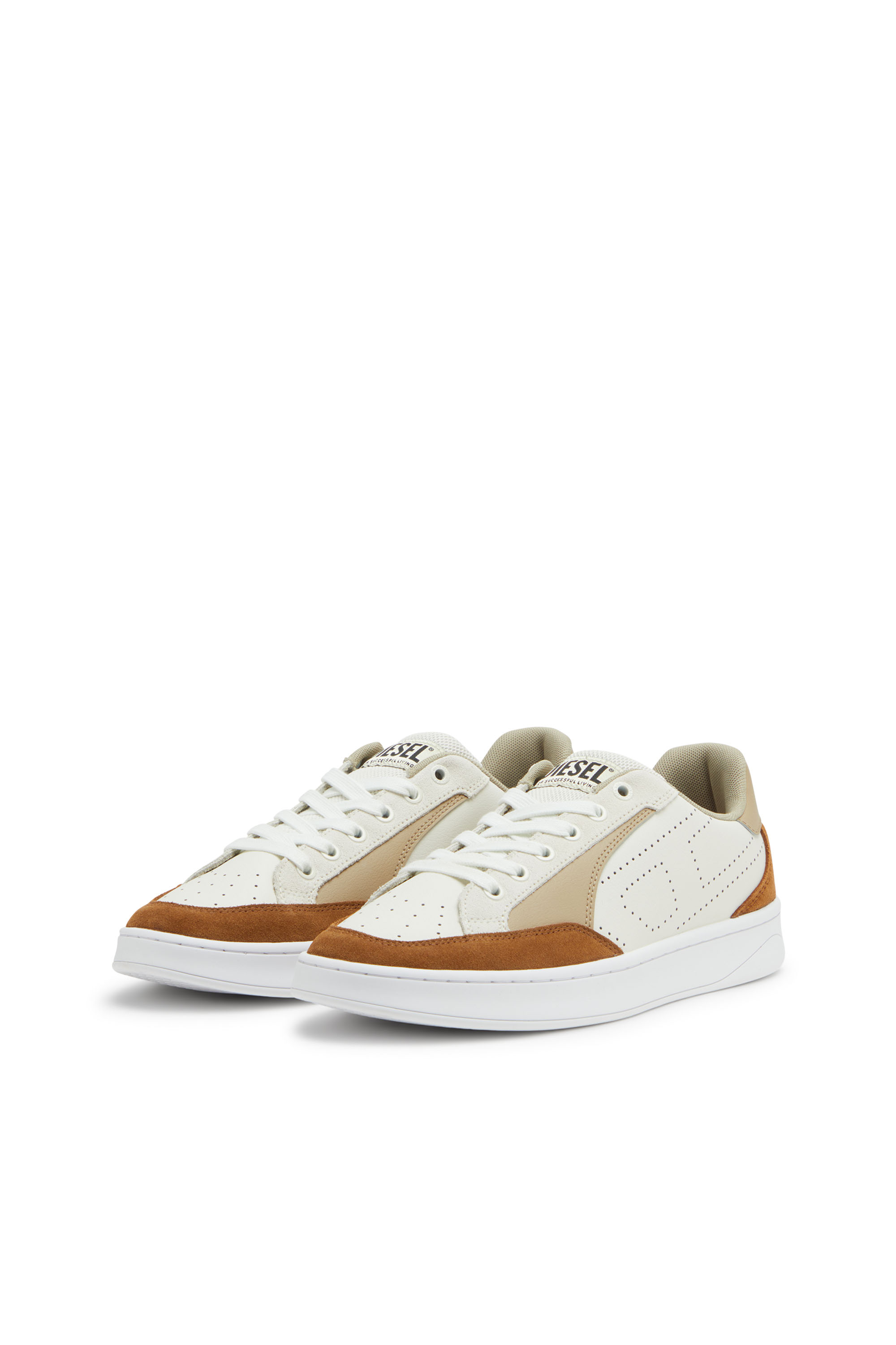 S-DAKOTA LOW, Marron/Blanc