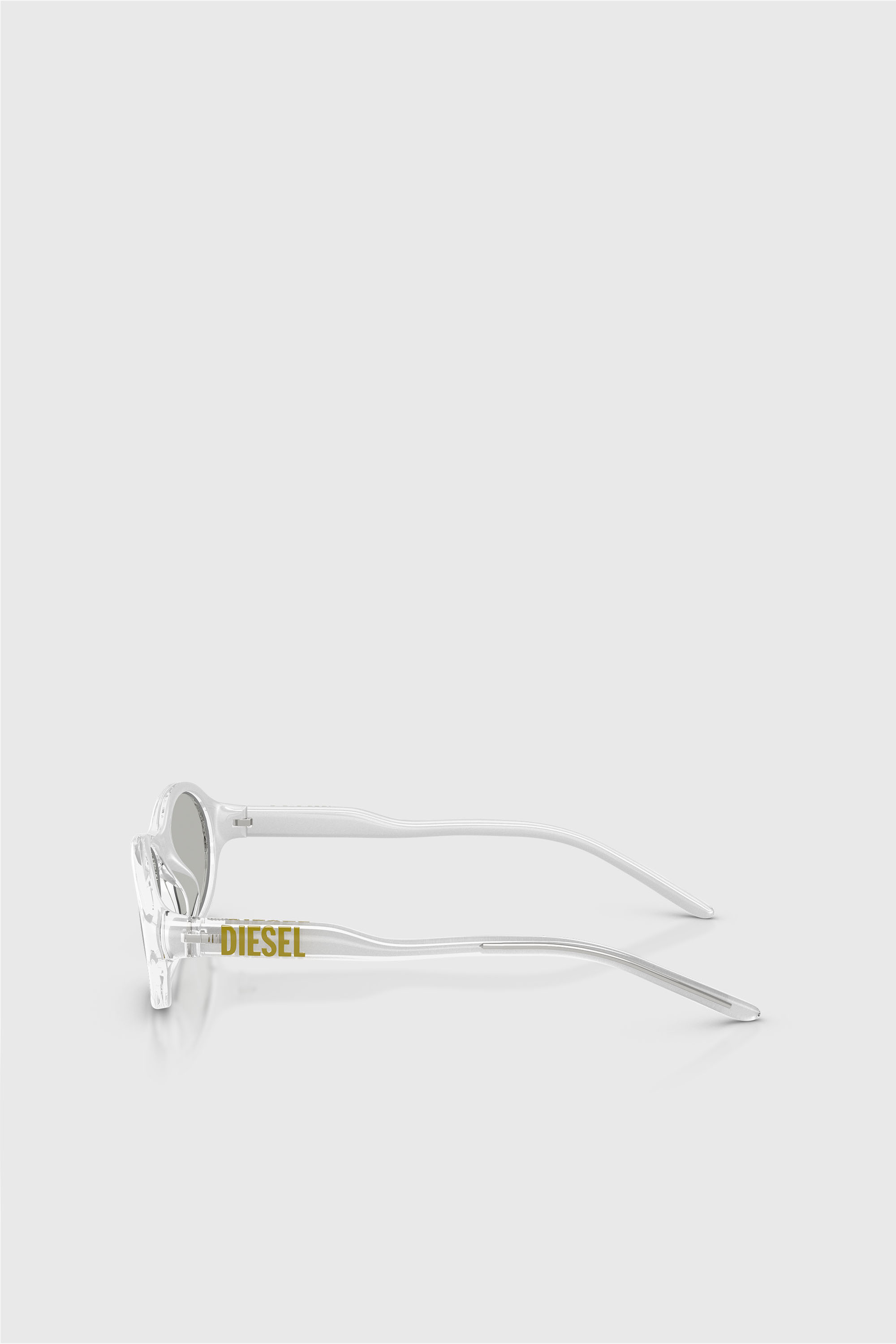 Diesel - 0DL3024U, Unisex's Oval Sunglasses in Silver - 3