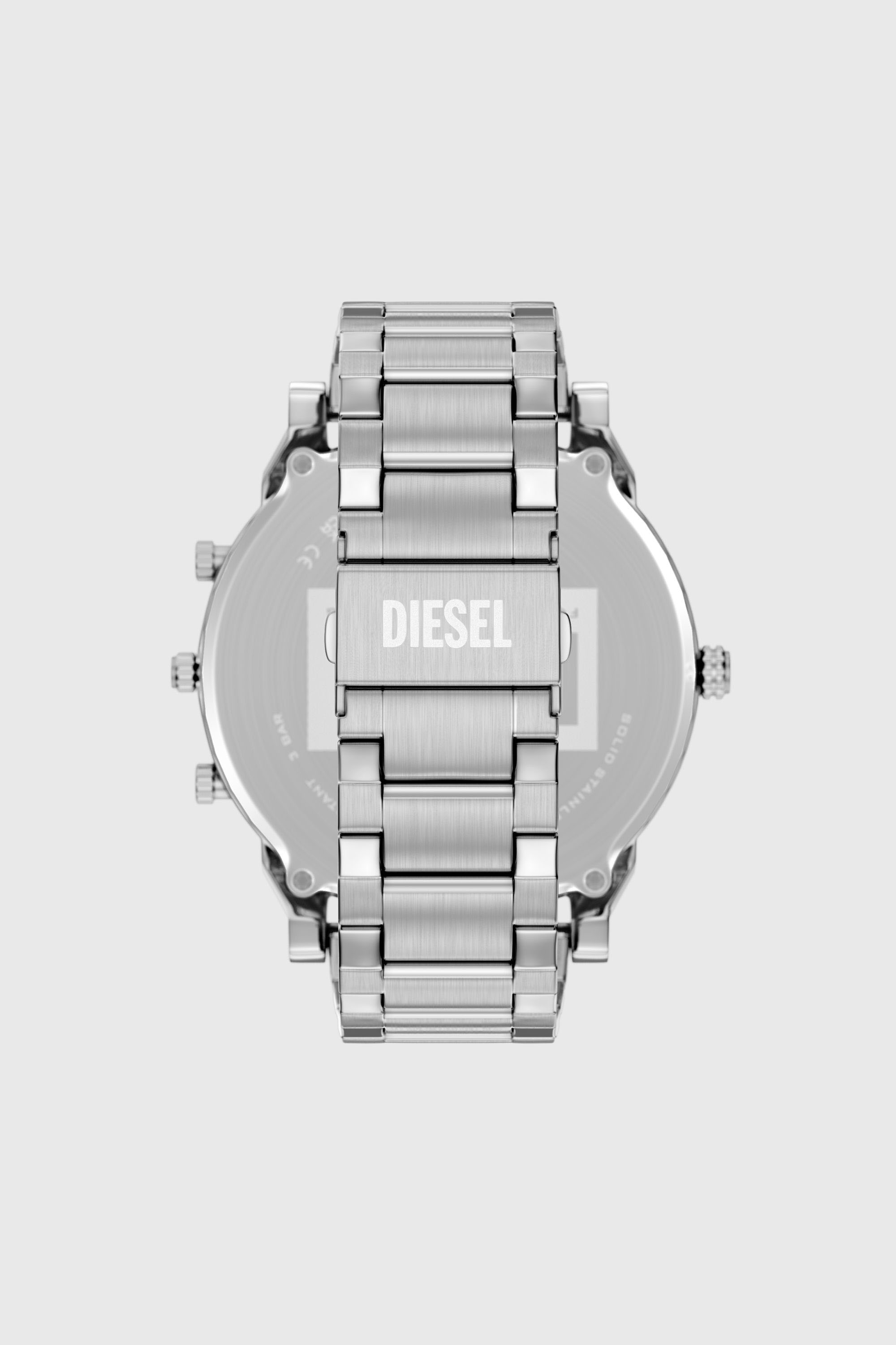 Diesel - DZ7495 WATCH, Montre en acier inoxydable Mr. Daddy Slim Homme in Gris argent&eacute; - 2