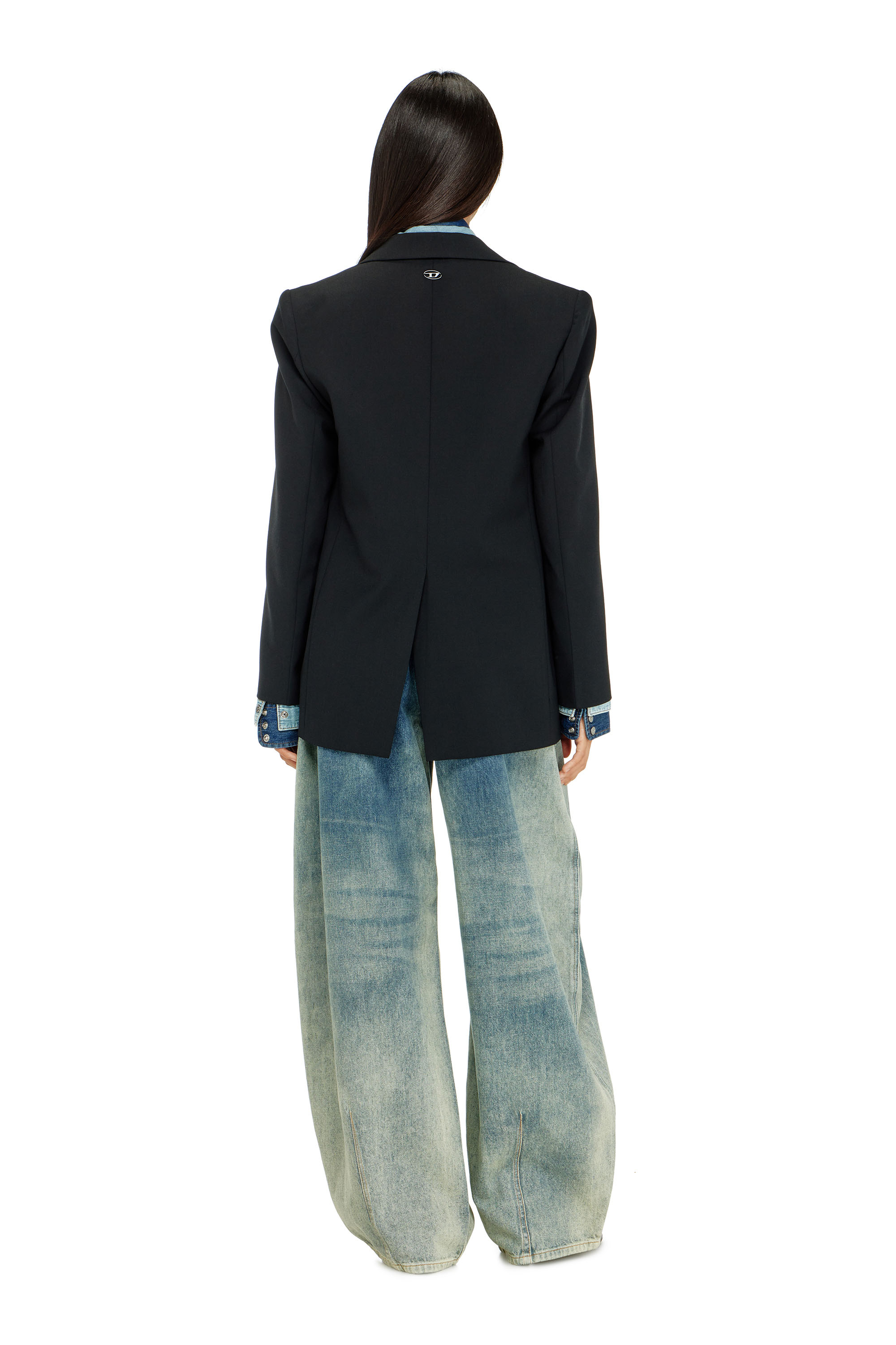 Diesel - Relaxed Jeans 1987 D-Khelz 007EF Femme, Bleu moyen - Image 3