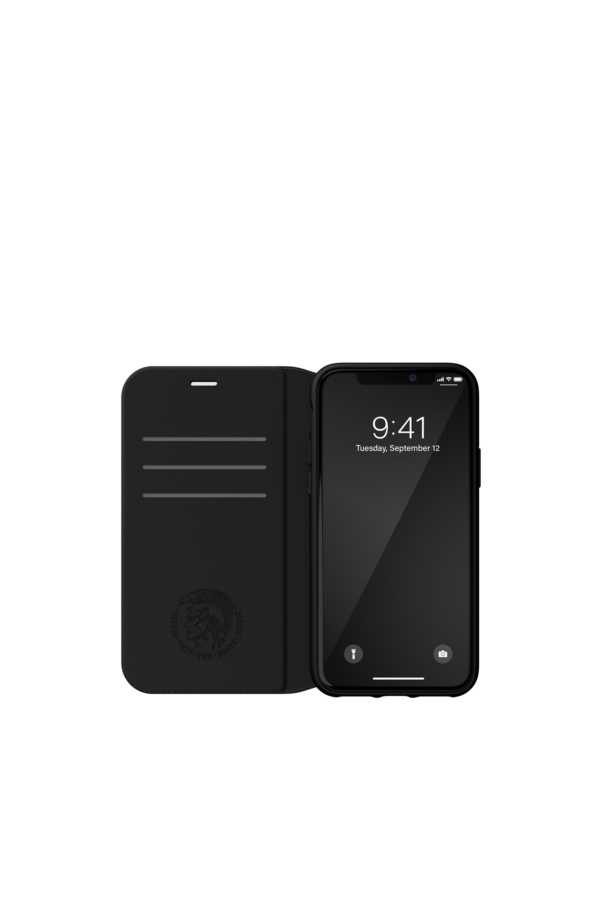 Diesel - 41973 BOOKLET CASE, Étui folio pur iPhone 11 Mixte in Noir - 3