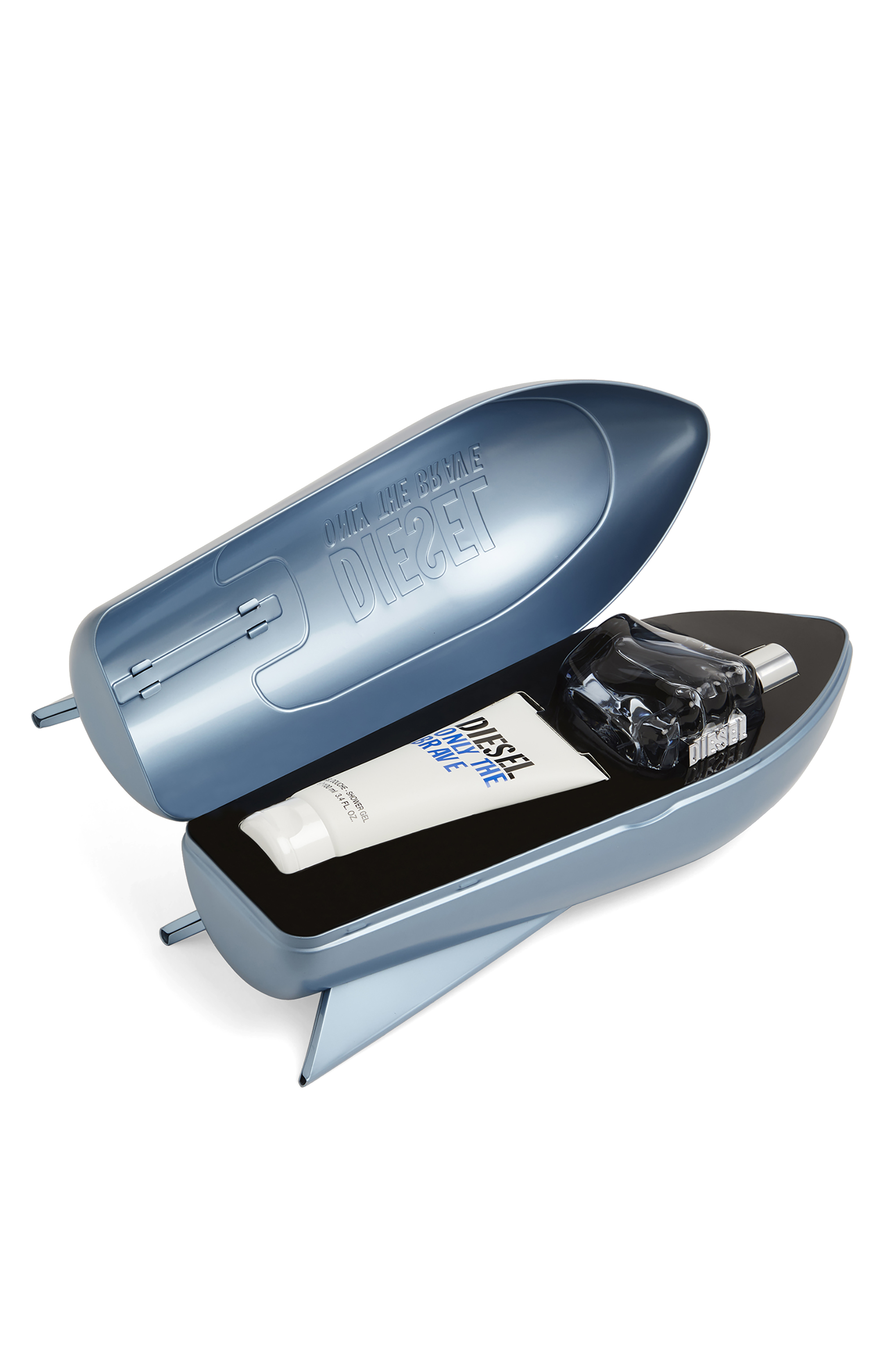 Diesel - ONLY THE BRAVE 75ML PREMIUM GIFT SET, Coffret cadeau ONLY THE BRAVE Homme in Bleu - 2